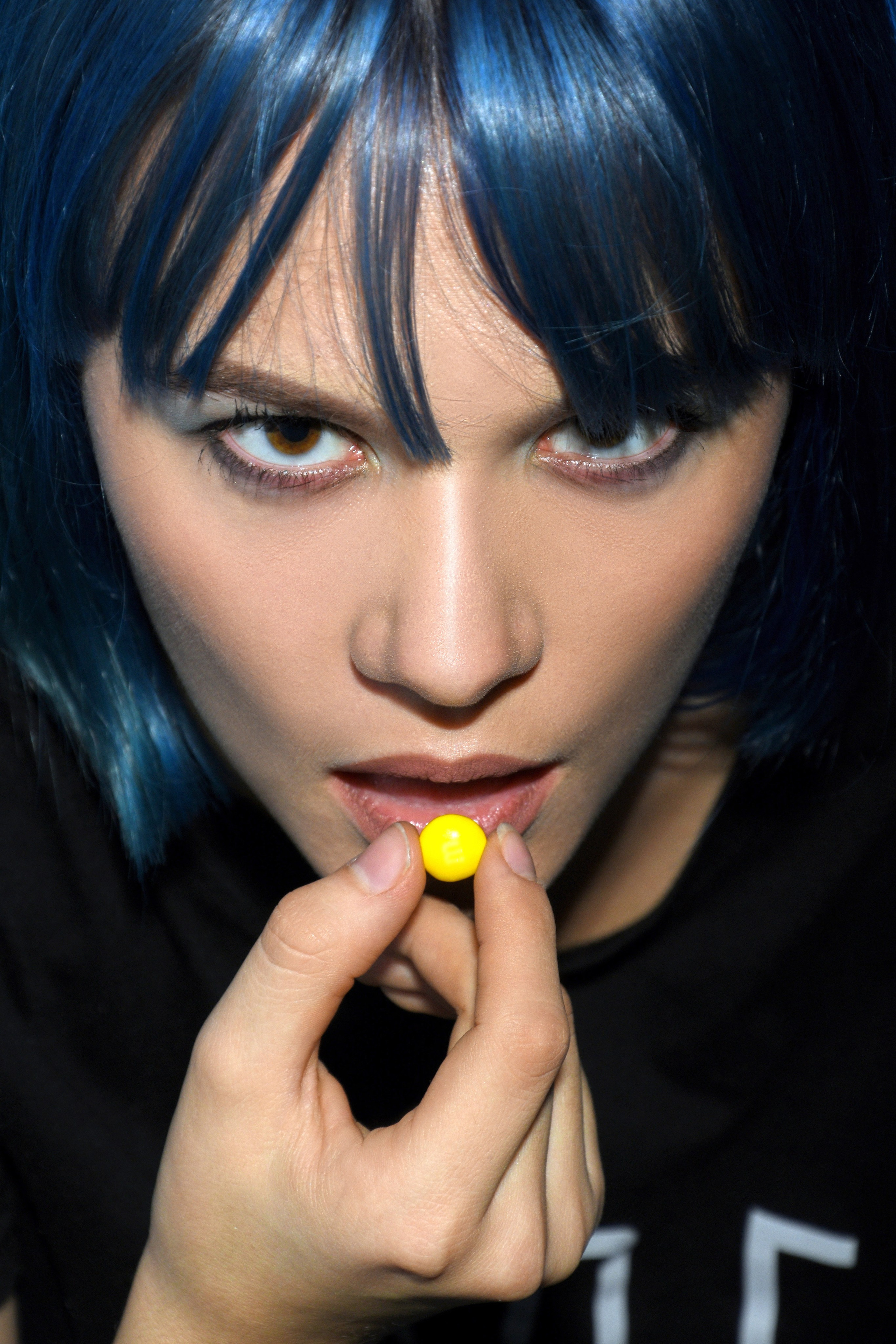 Blue hair. Фотограф Сергей Феденко