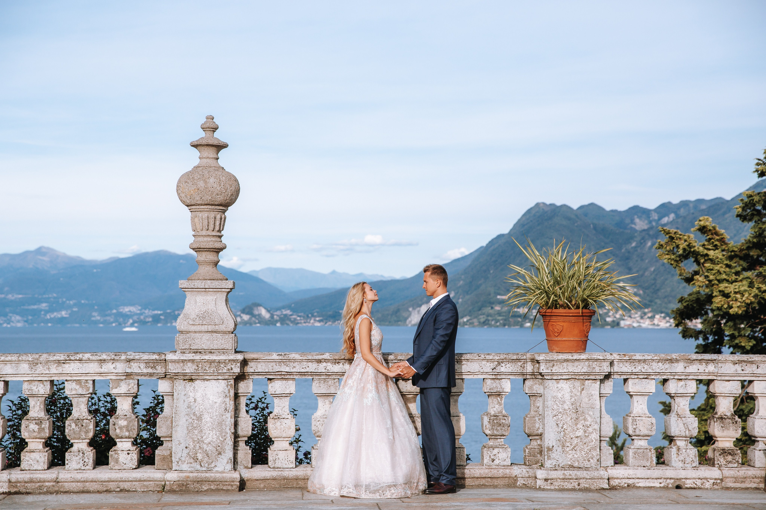 Свадьба в Италии (озеро Маджоре). Фотограф и видеограф Анна Домашенко