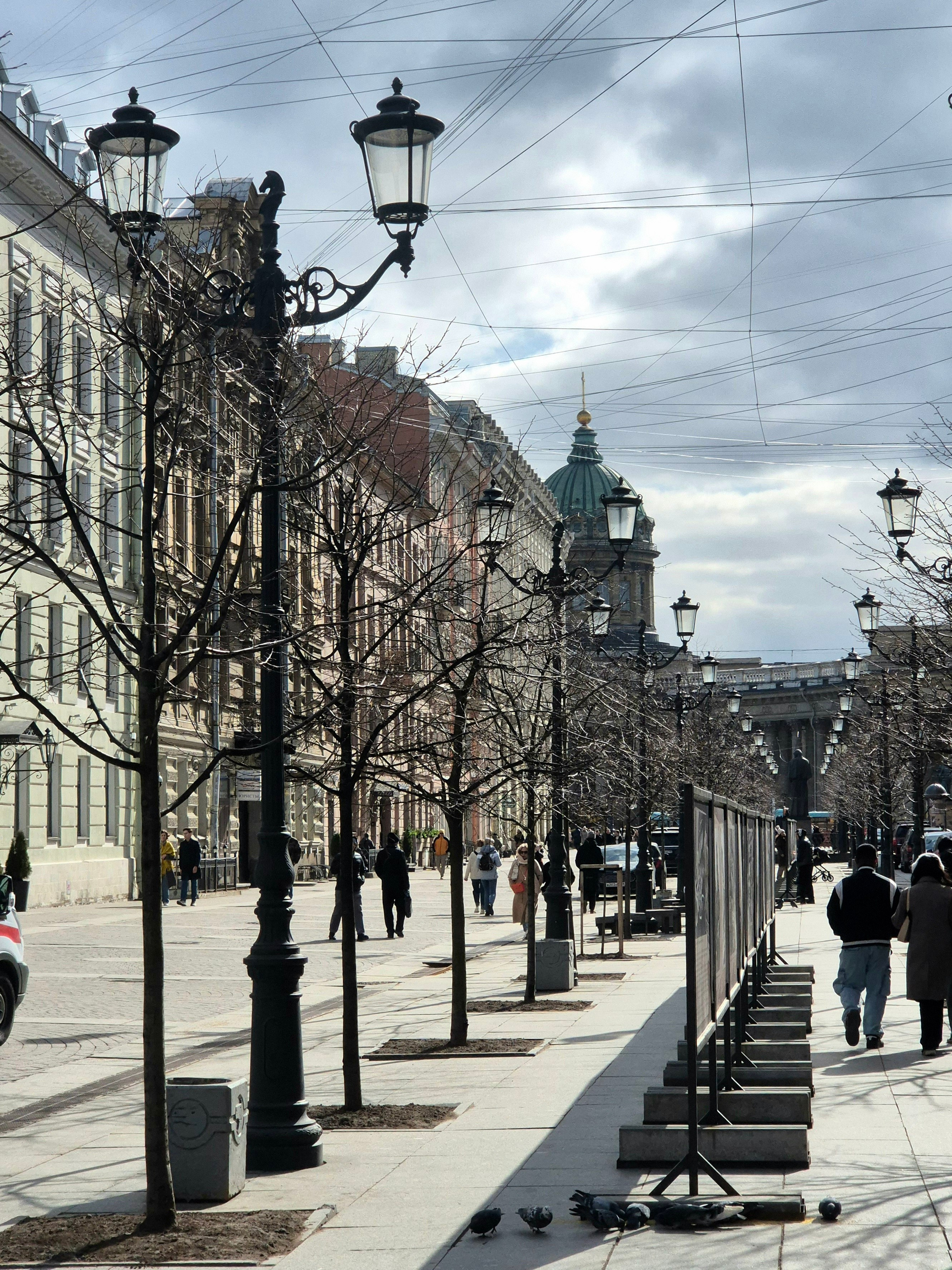 Завершающая прогулка по центру. Ул. Большая Конюшенная