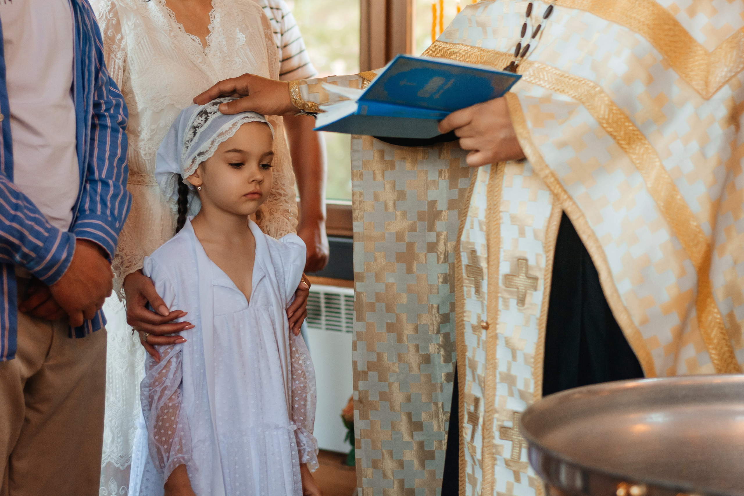 Фотосессия крещения Елизаветы. Семейный и детский фотограф Кущ Наташа