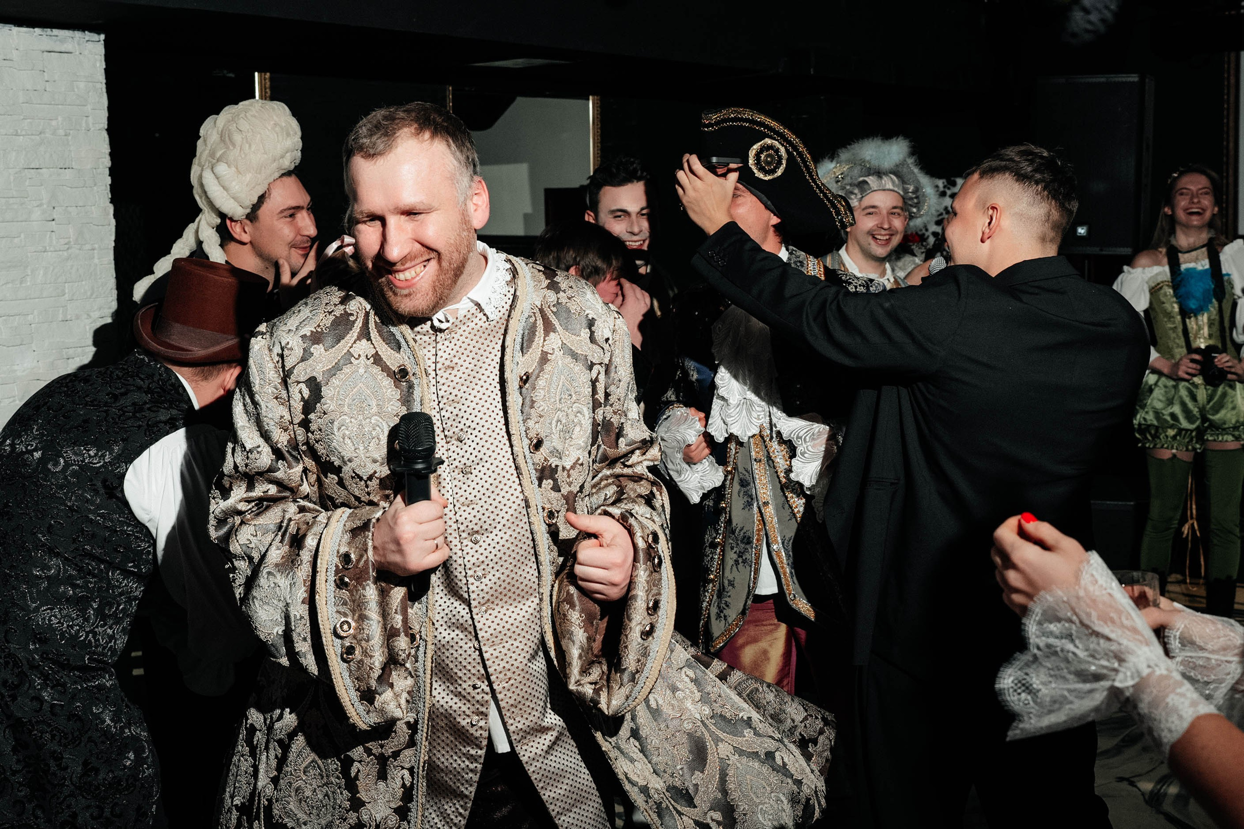 День рождения в кругу свиты!. Свадебный фотограф Москва Александра Аверкова