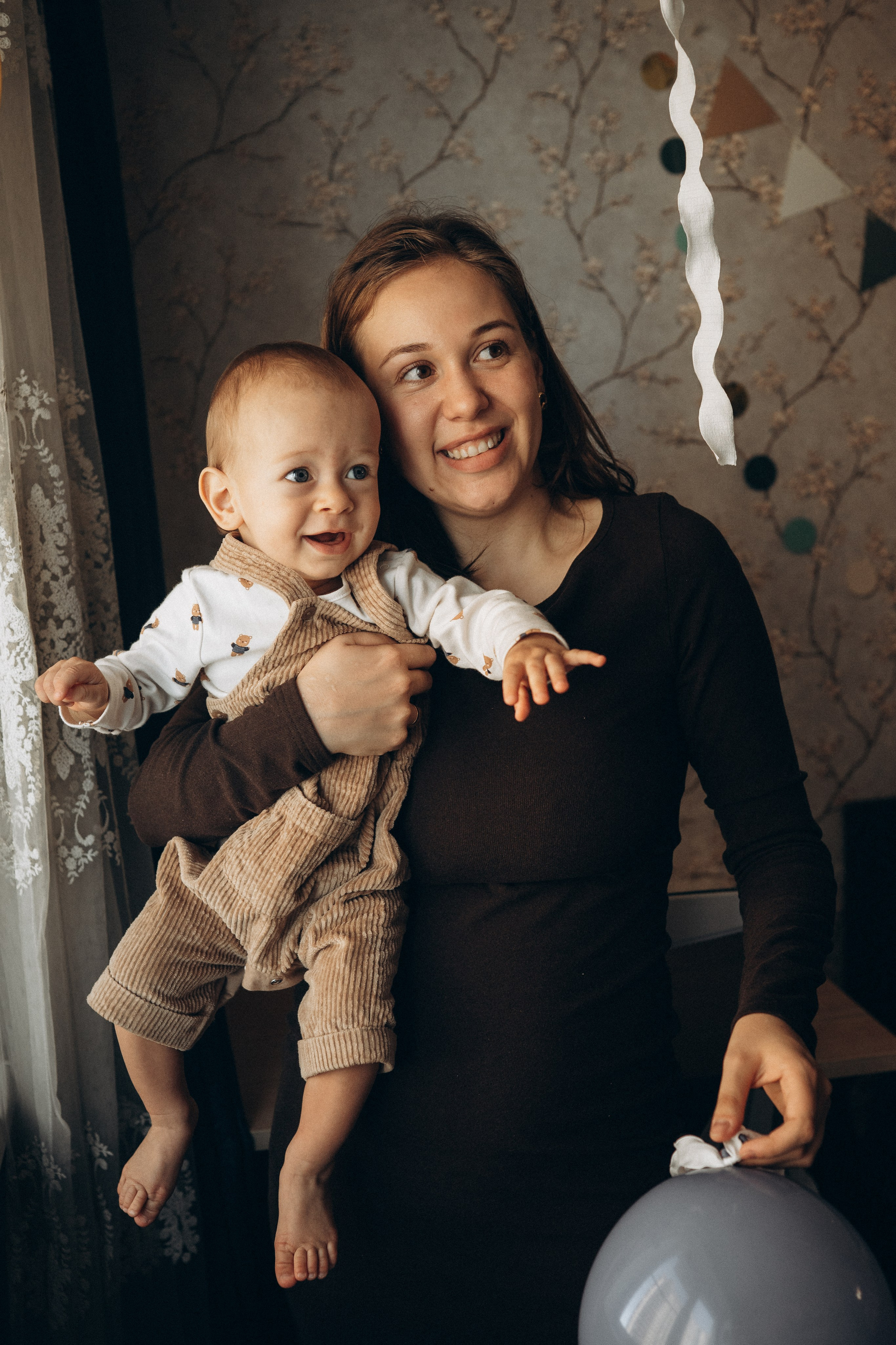 Годовасие (Фотосессия на один год). Семейный фотограф в Москве Дарья Пузикова