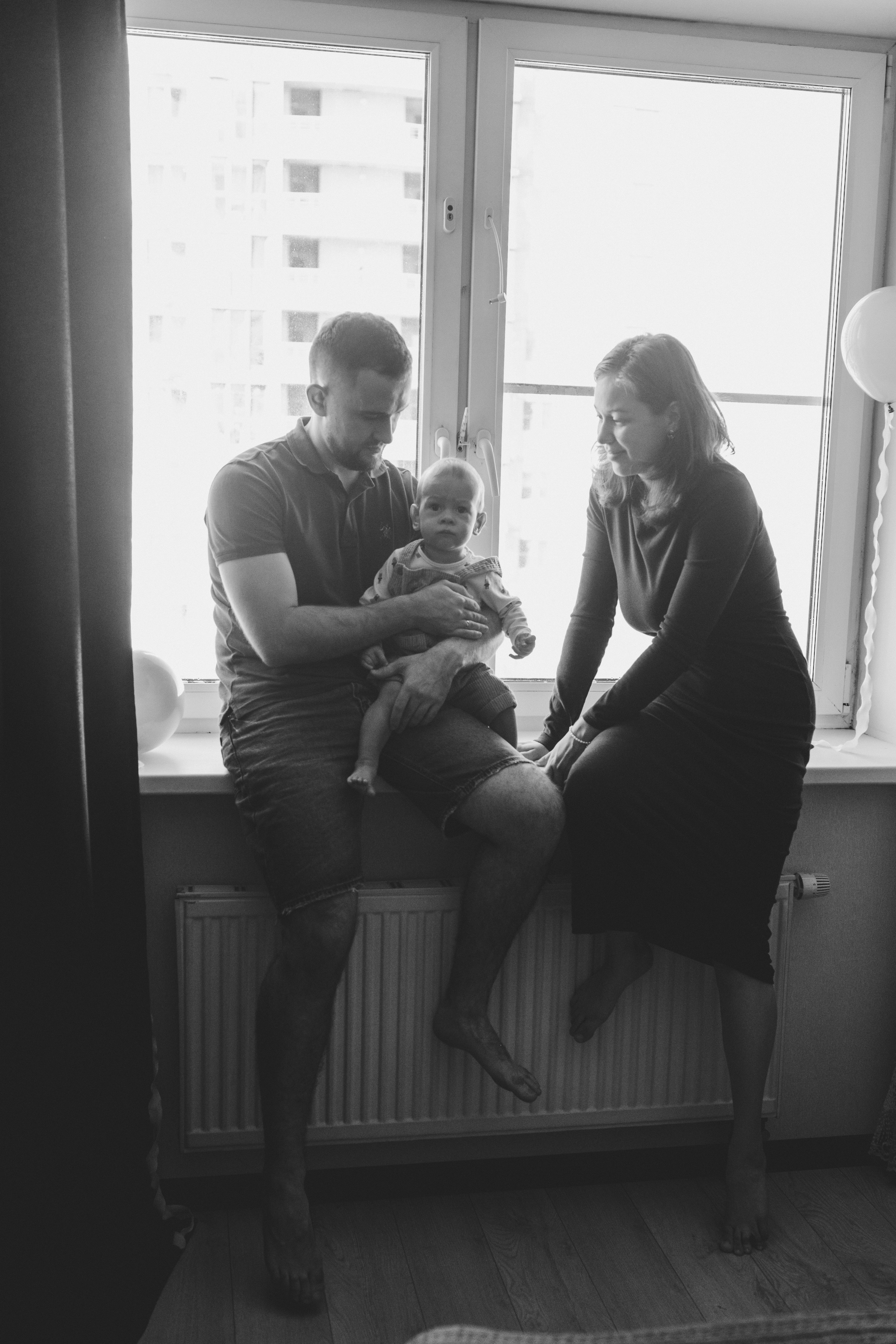Годовасие (Фотосессия на один год). Семейный фотограф в Москве Дарья Пузикова