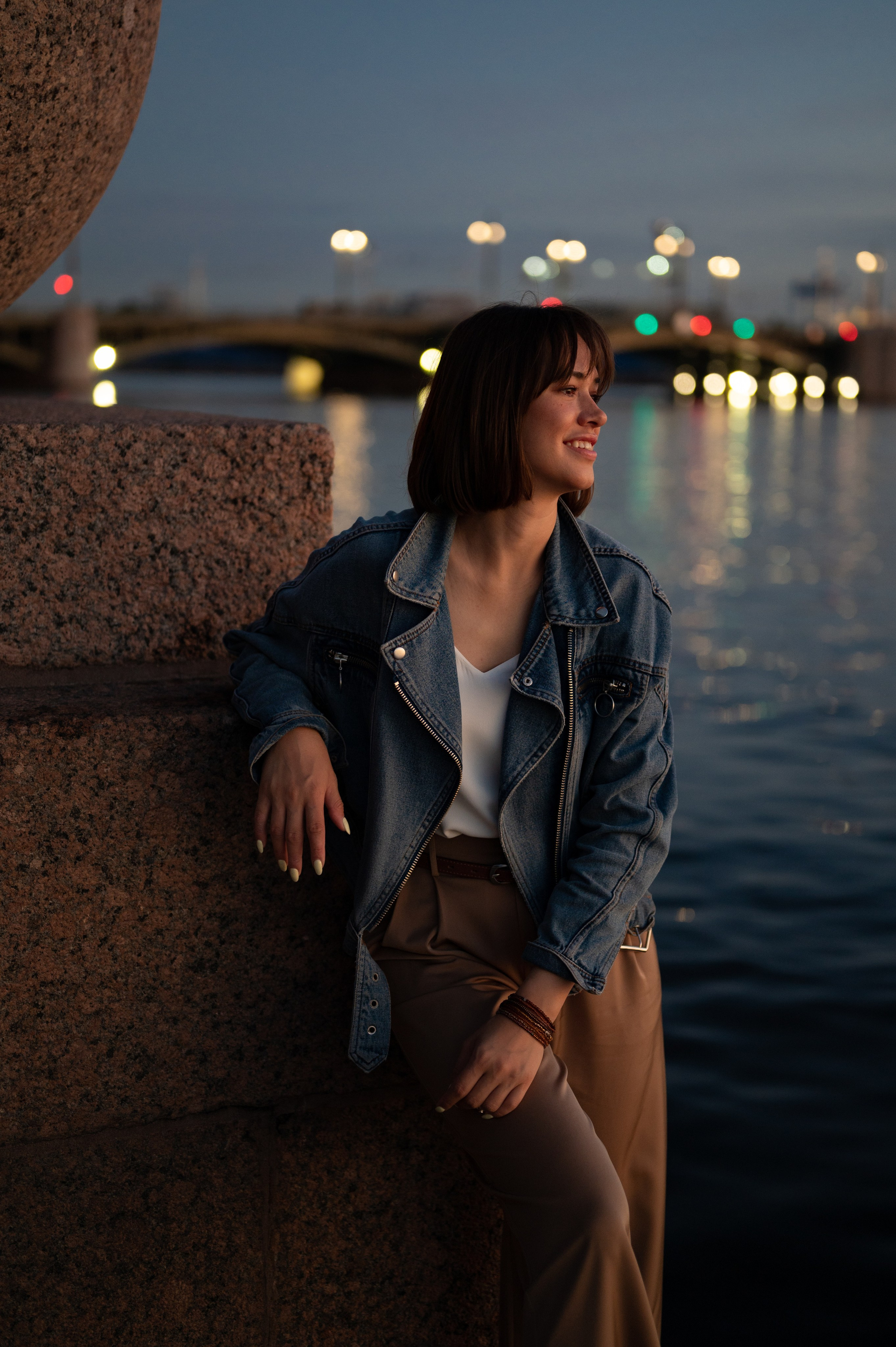 Лиза — Питер и рассвет. Photographer Yulia Lushnikova, Based in Valencia