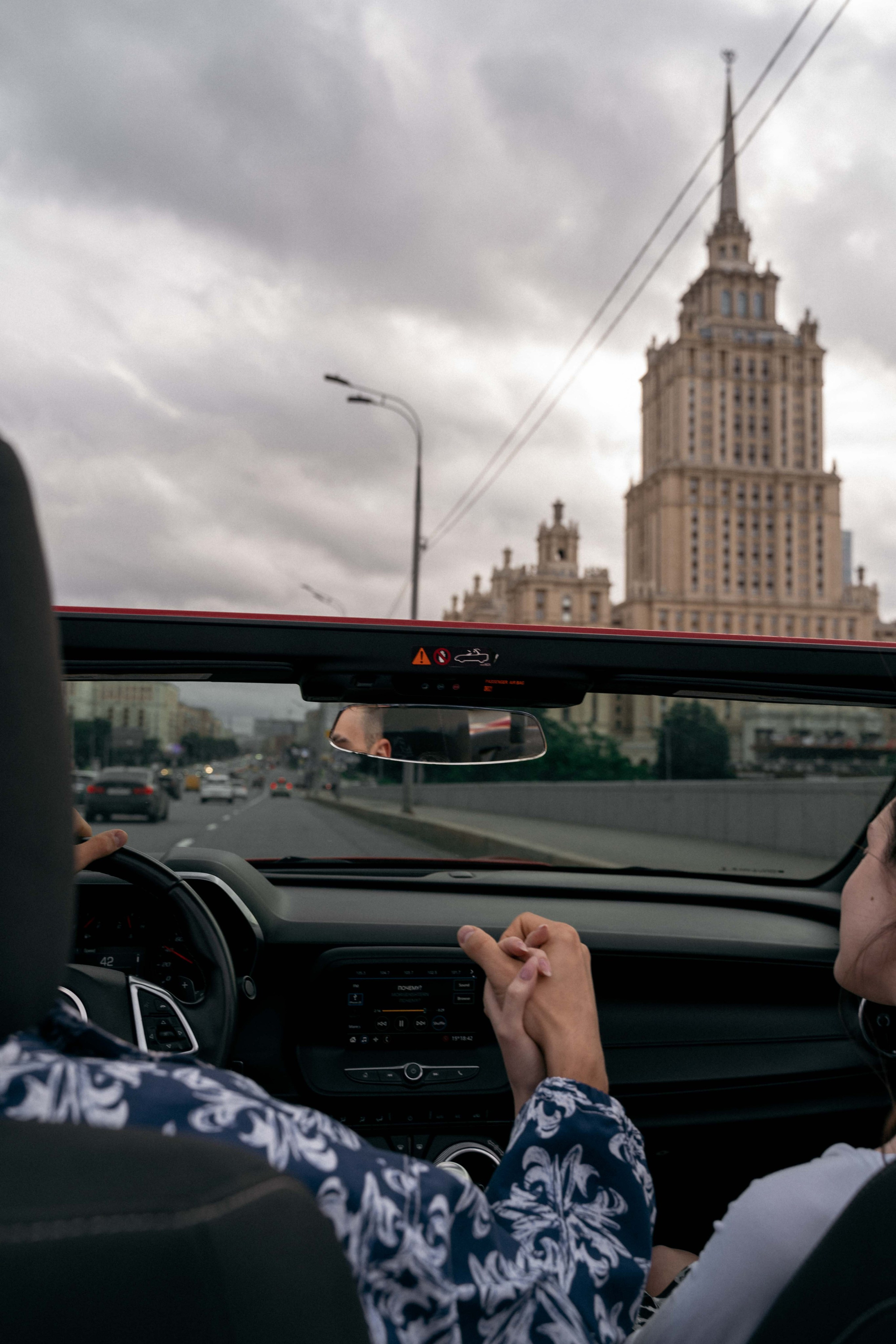 На кабриолете по Москве. Фотограф и видеограф в Москве и Абу Даби Мария Кулагина