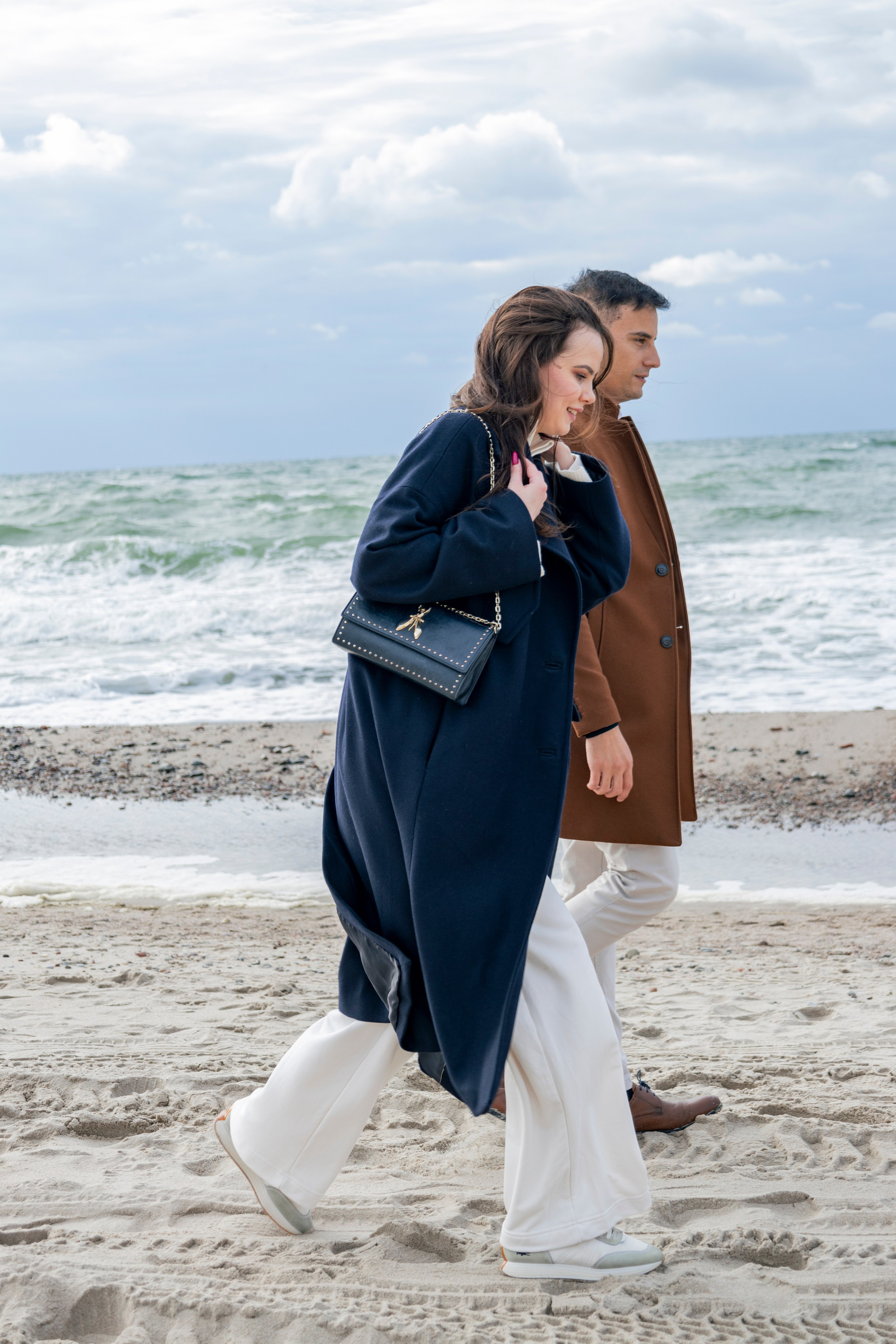 Love story на море осенью. Фотограф Анастасия Горлач в Калининграде