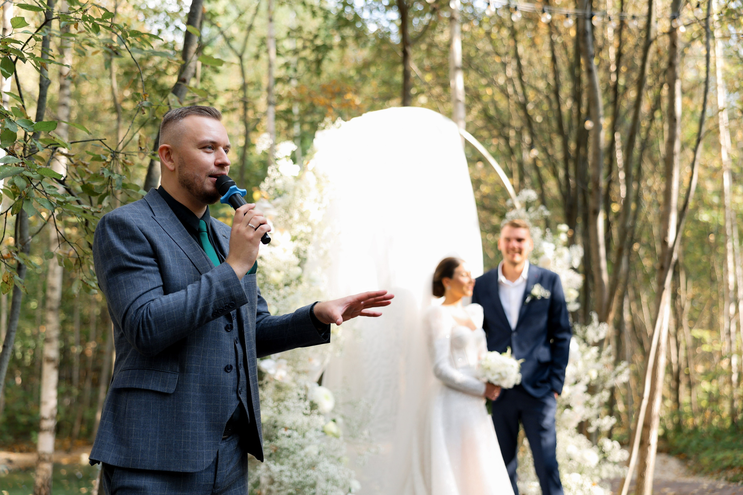 Ведущий Дмитриев. Подрядчики и друзья сети свадебных площадок House for wedding