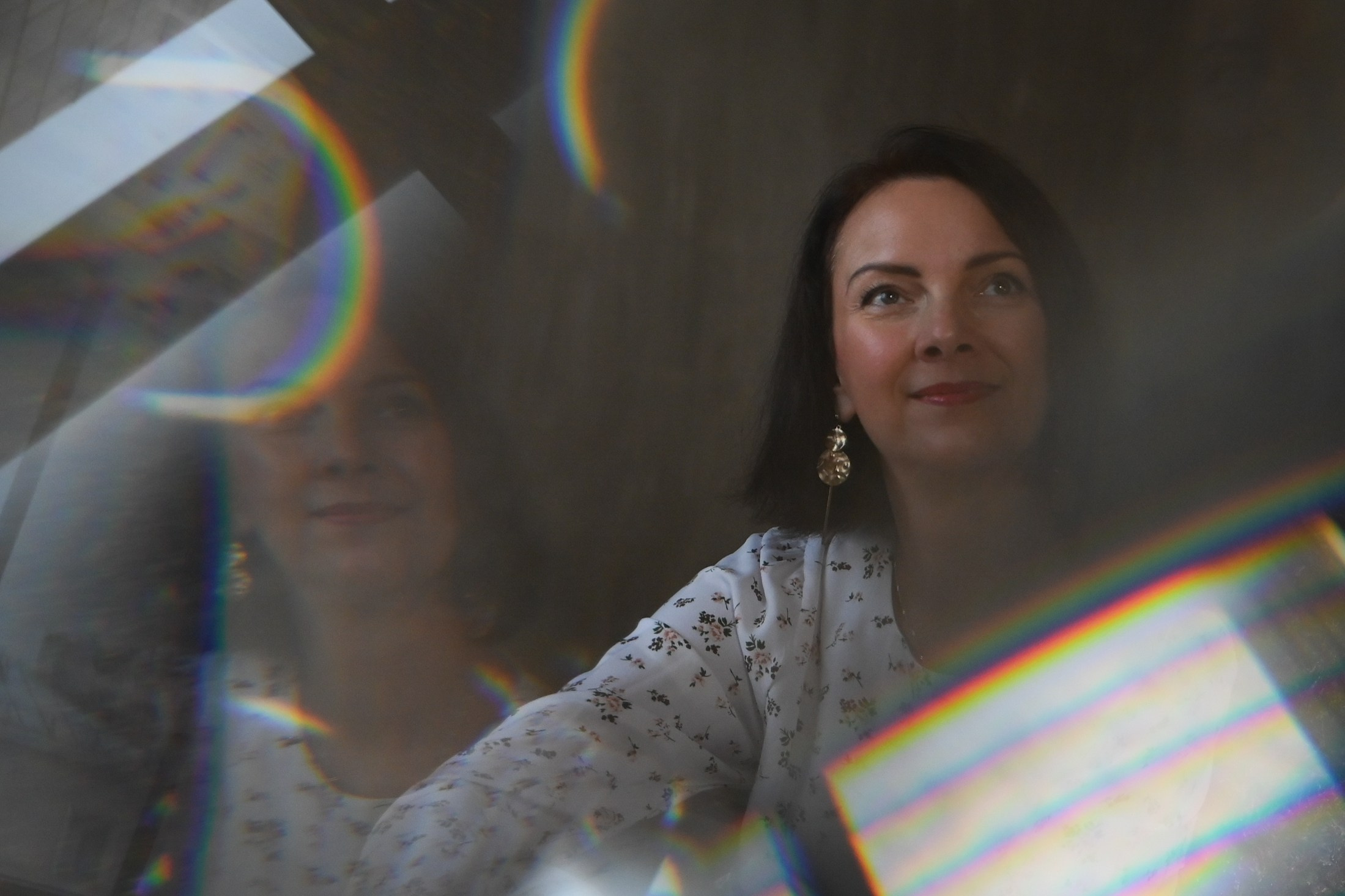 Женская фотосессия в студии с песком. Портретный фотограф в Москве Казьмина Олеся