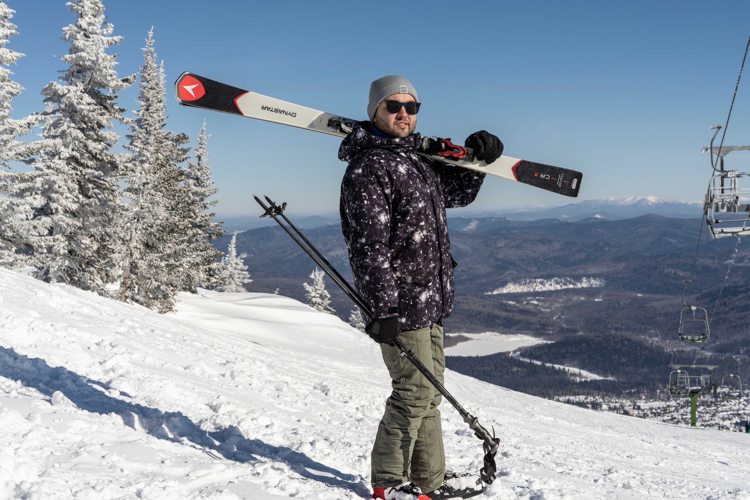 Фотосессия на вершине. Анастасия Паршукова — фотограф Шерегеш Новосибирск