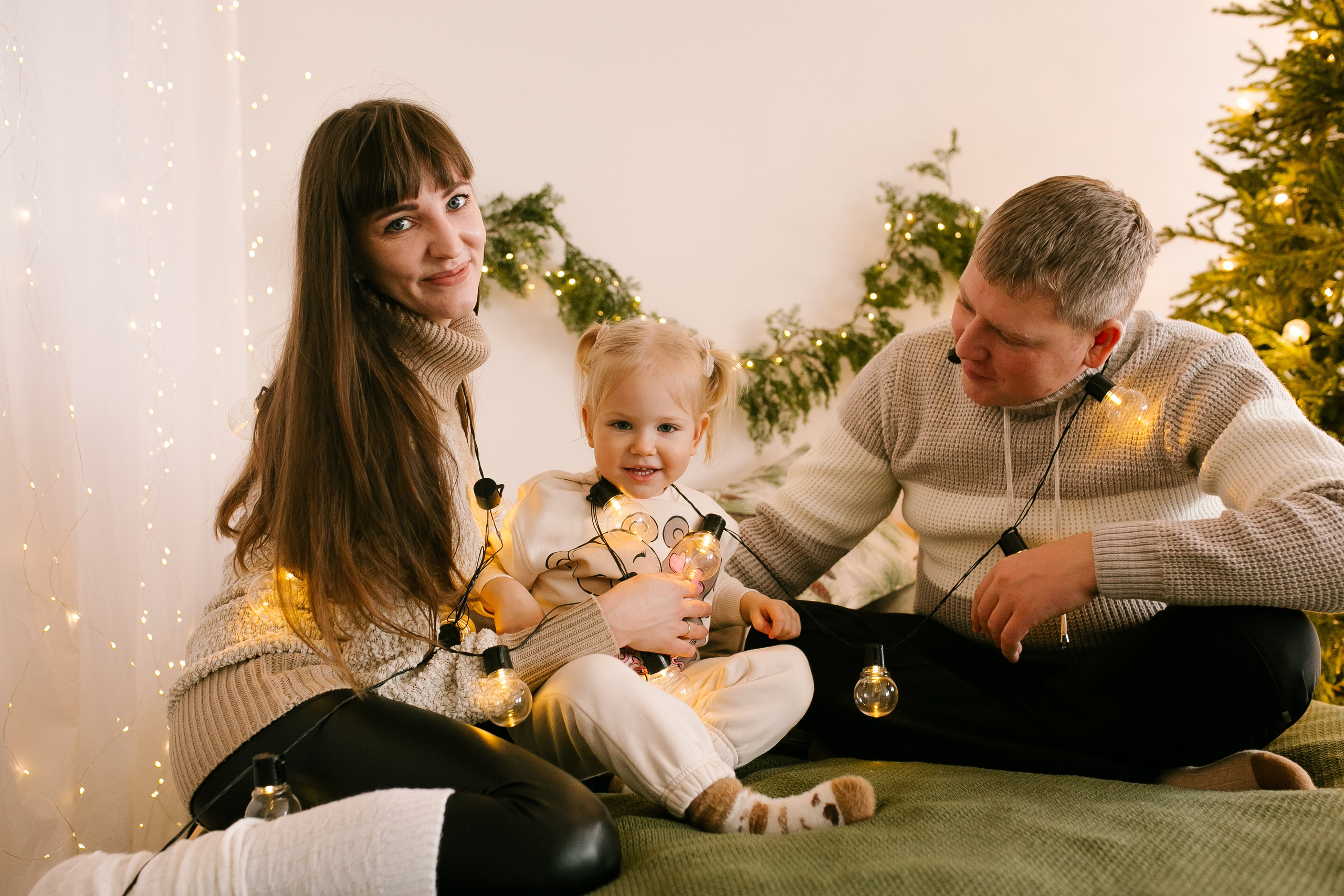 Новый год Ксюшеньки. Свадебный, семейный и детский фотограф в г. Абакан респ. Хакасия Любов