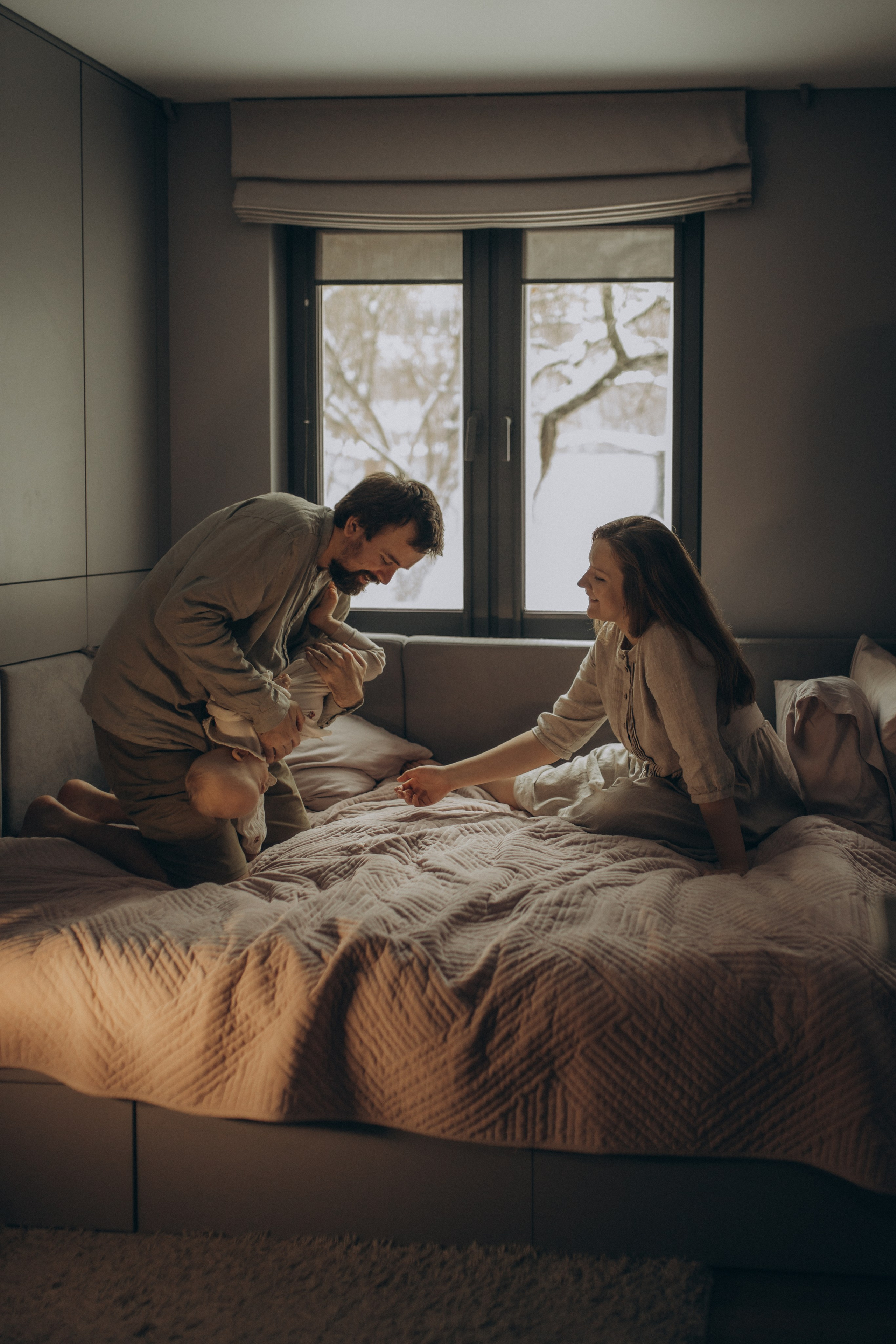 Домашняя съёмка. Семейный фотограф в Минске Марина Бургацкая