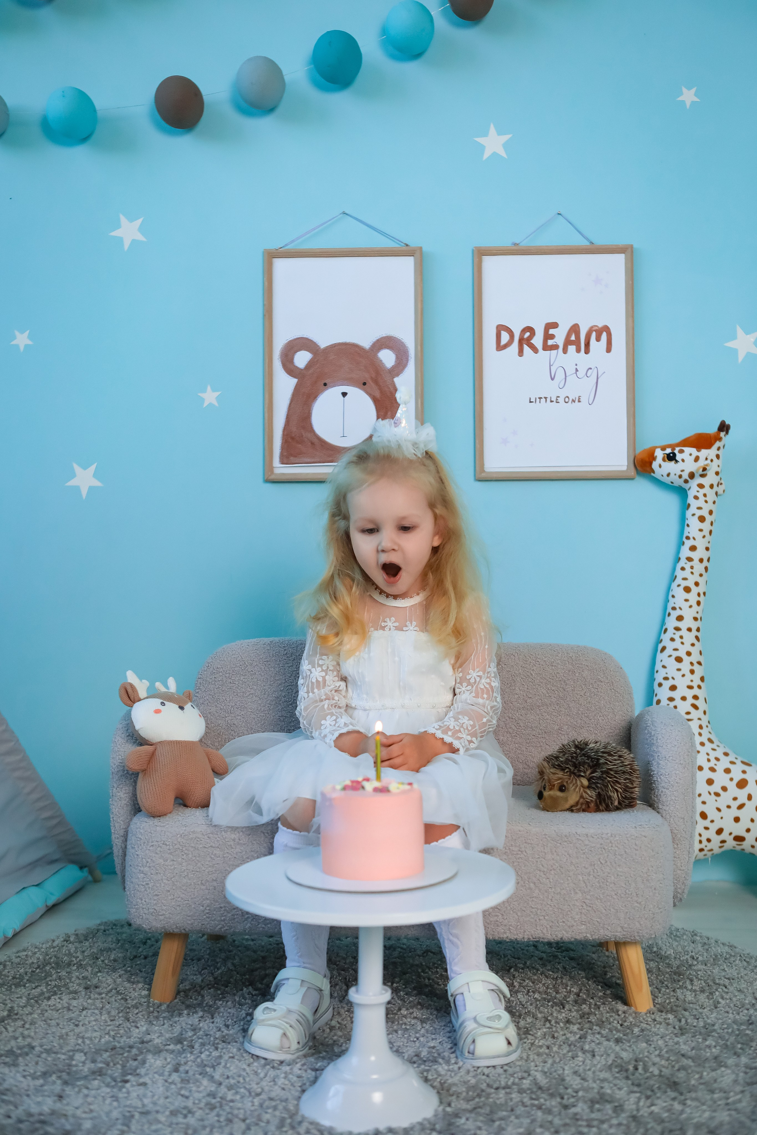 3 годика Леночке. Фотограф г. Хабаровск. Семейные и индивидуальные съёмки