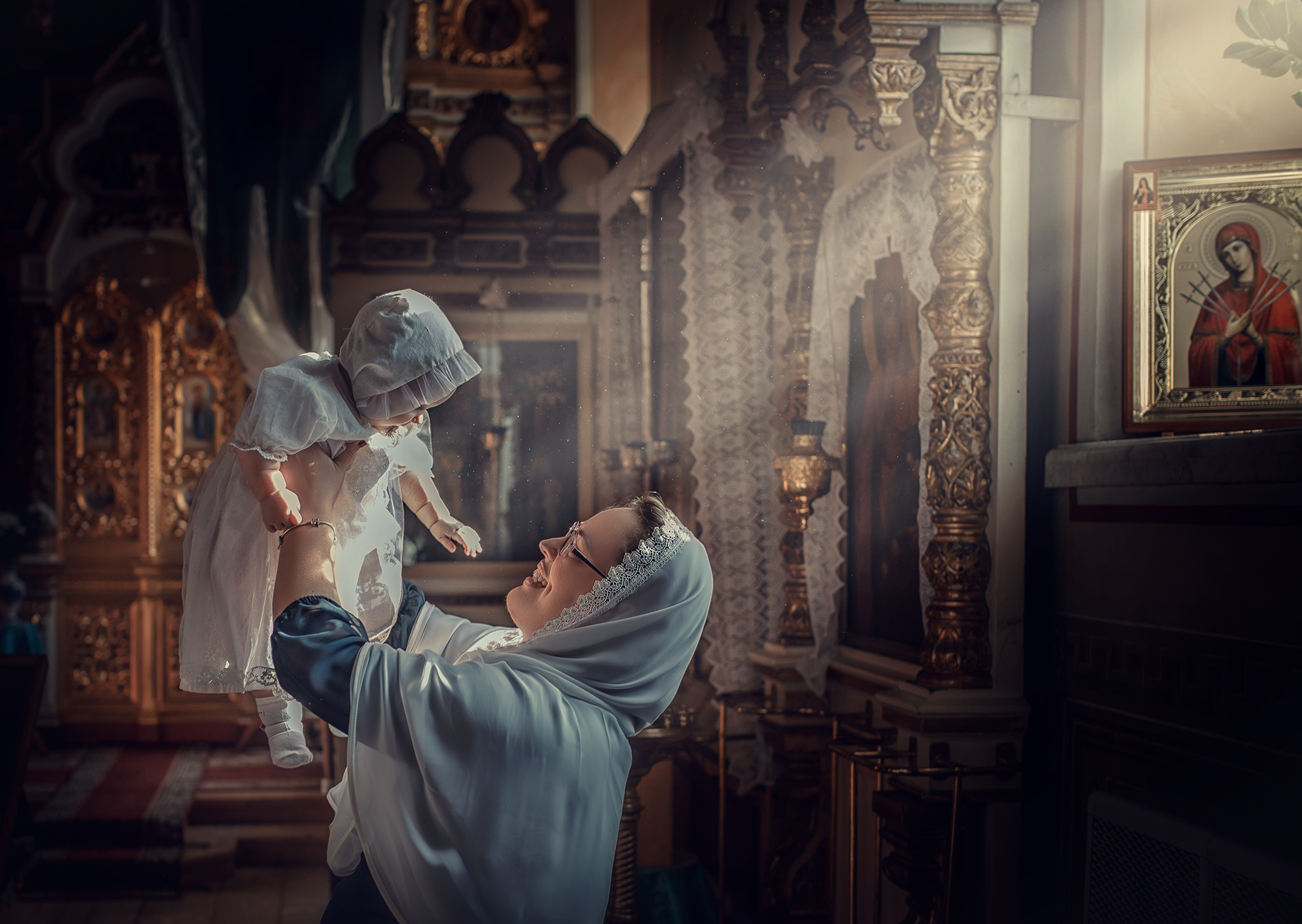 Фотограф на крещение Воскресенск/Егорьевск/Коломна Елена Демик