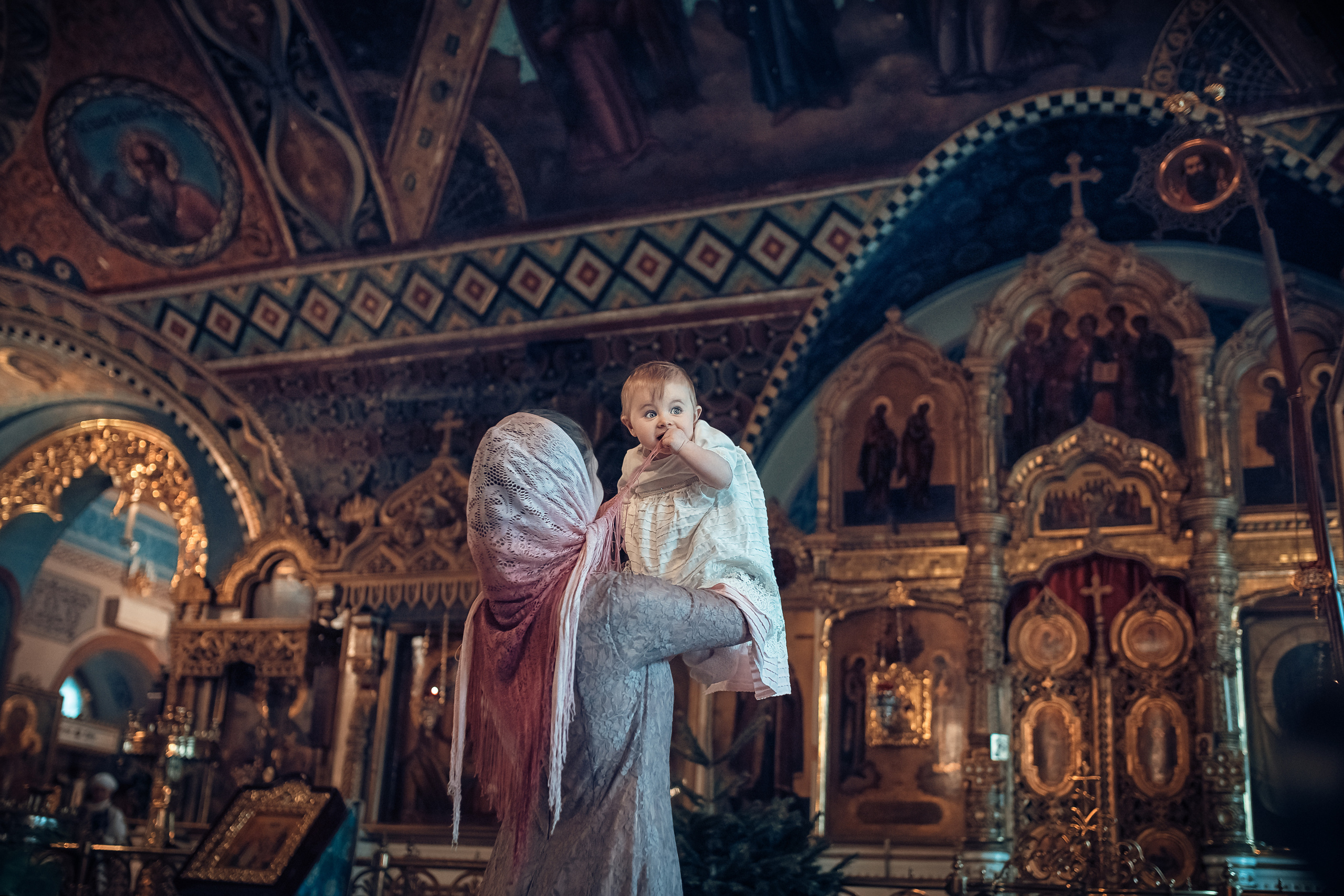 «Таинство Крещения». Фотограф на крещение Воскресенск/Егорьевск/Коломна Елена Демик