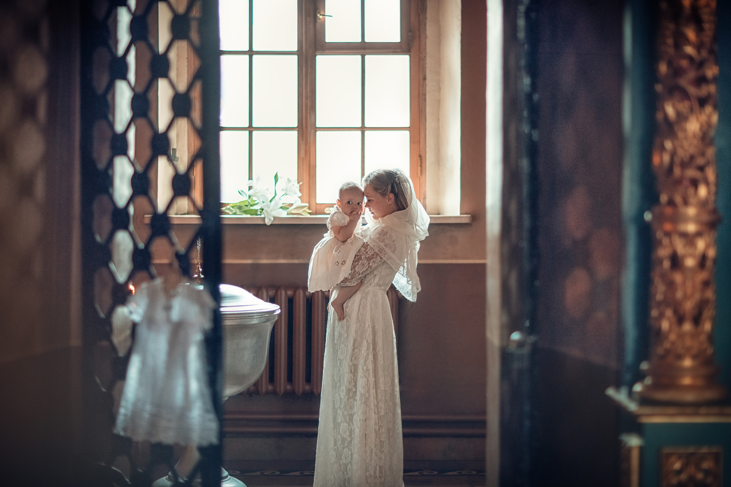 «Таинство Крещения». Фотограф на крещение Воскресенск/Егорьевск/Коломна Елена Демик