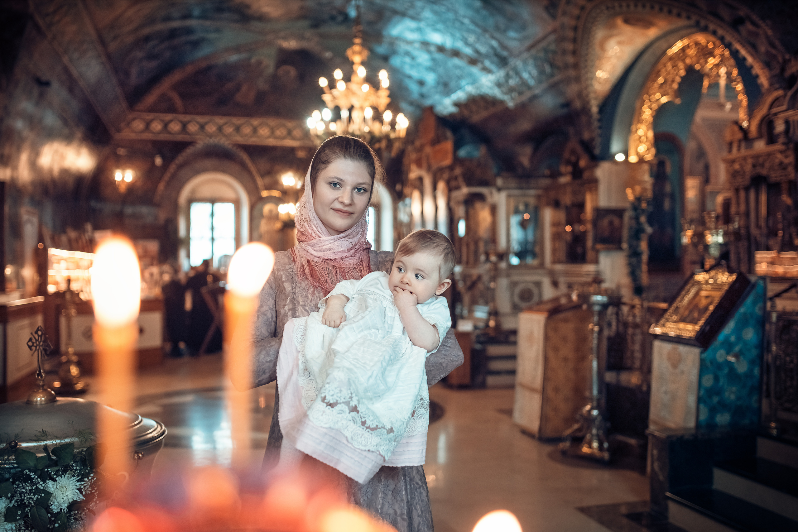 «Таинство Крещения». Фотограф на крещение Воскресенск/Егорьевск/Коломна Елена Демик