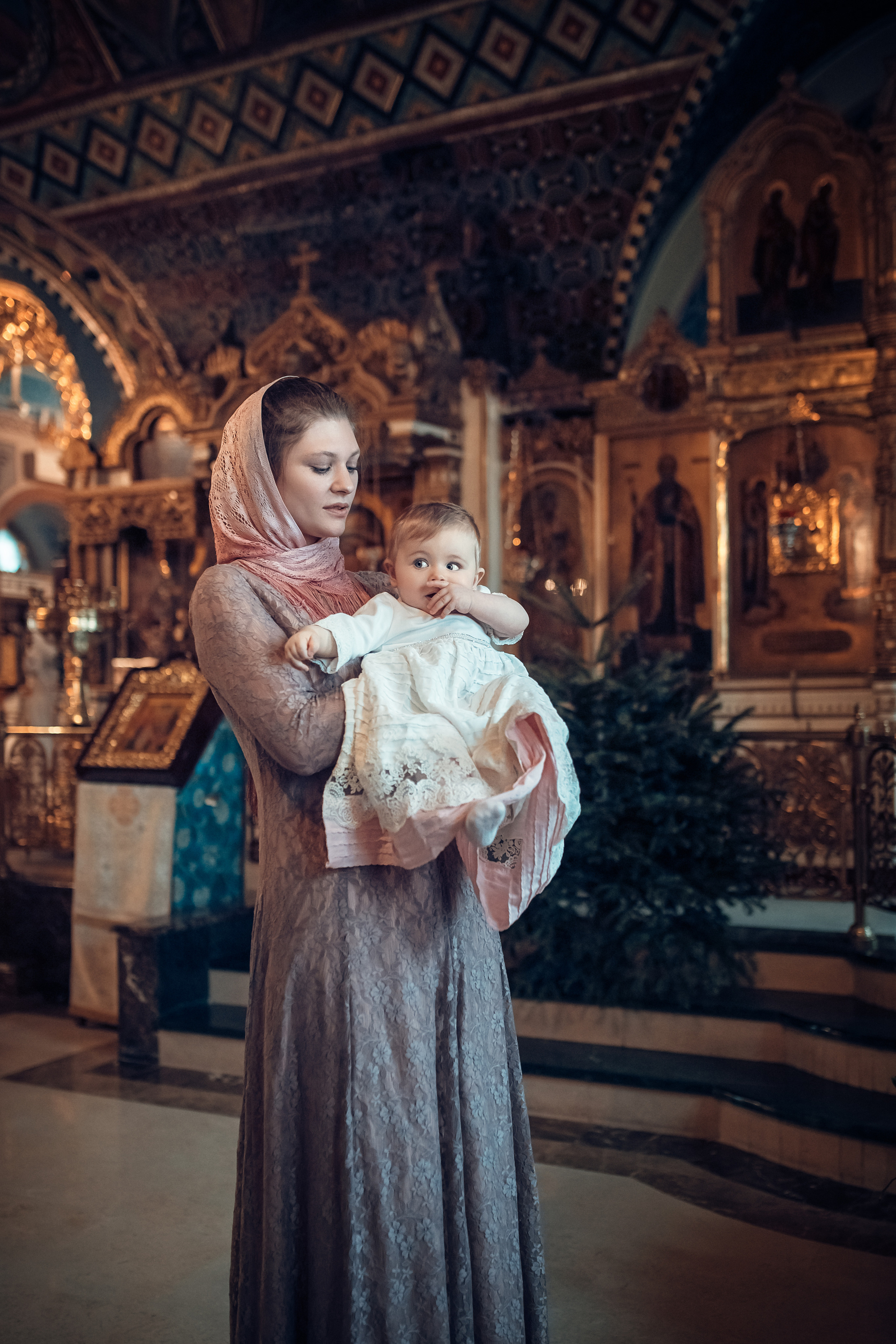 «Таинство Крещения». Фотограф на крещение Воскресенск/Егорьевск/Коломна Елена Демик