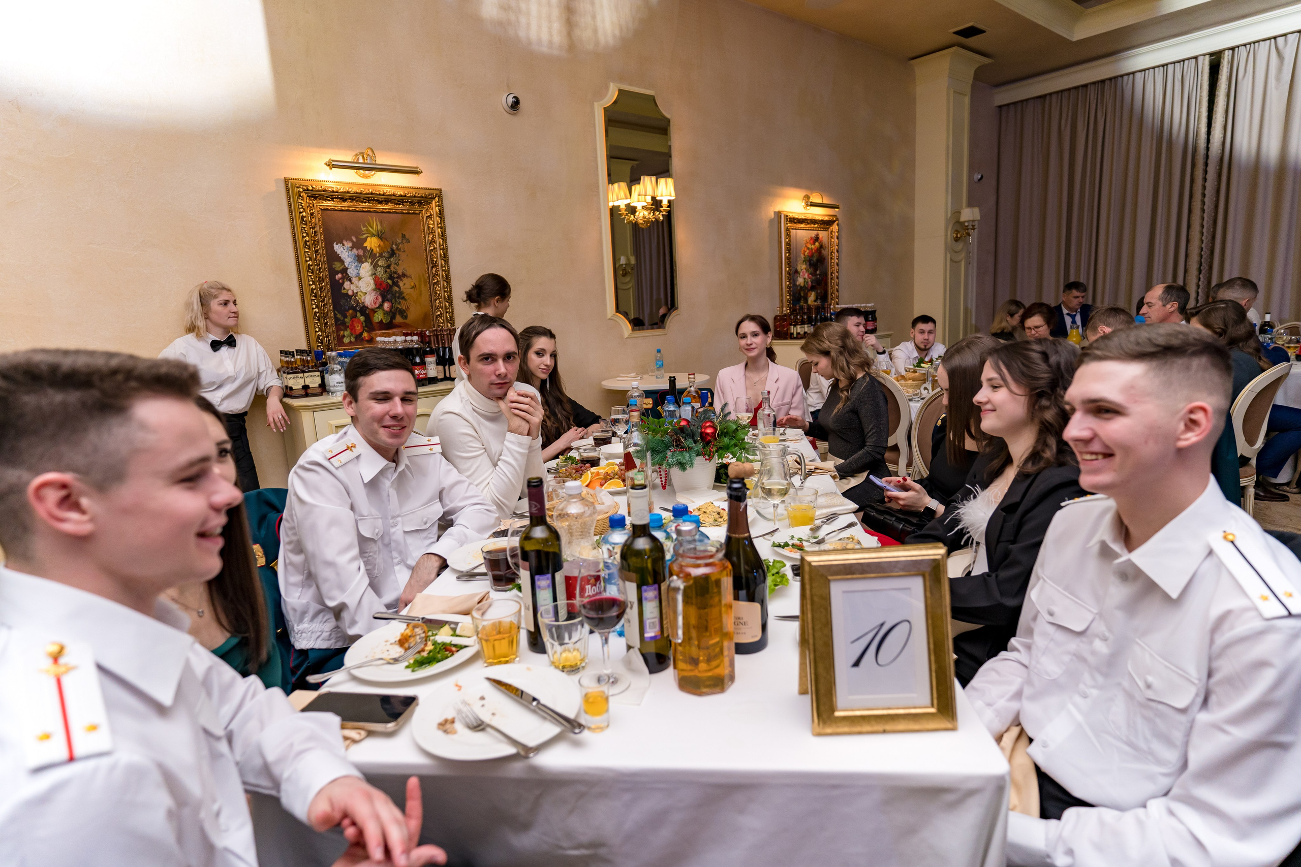 Фотосъемка выпуска военной академии и вручение дипломов