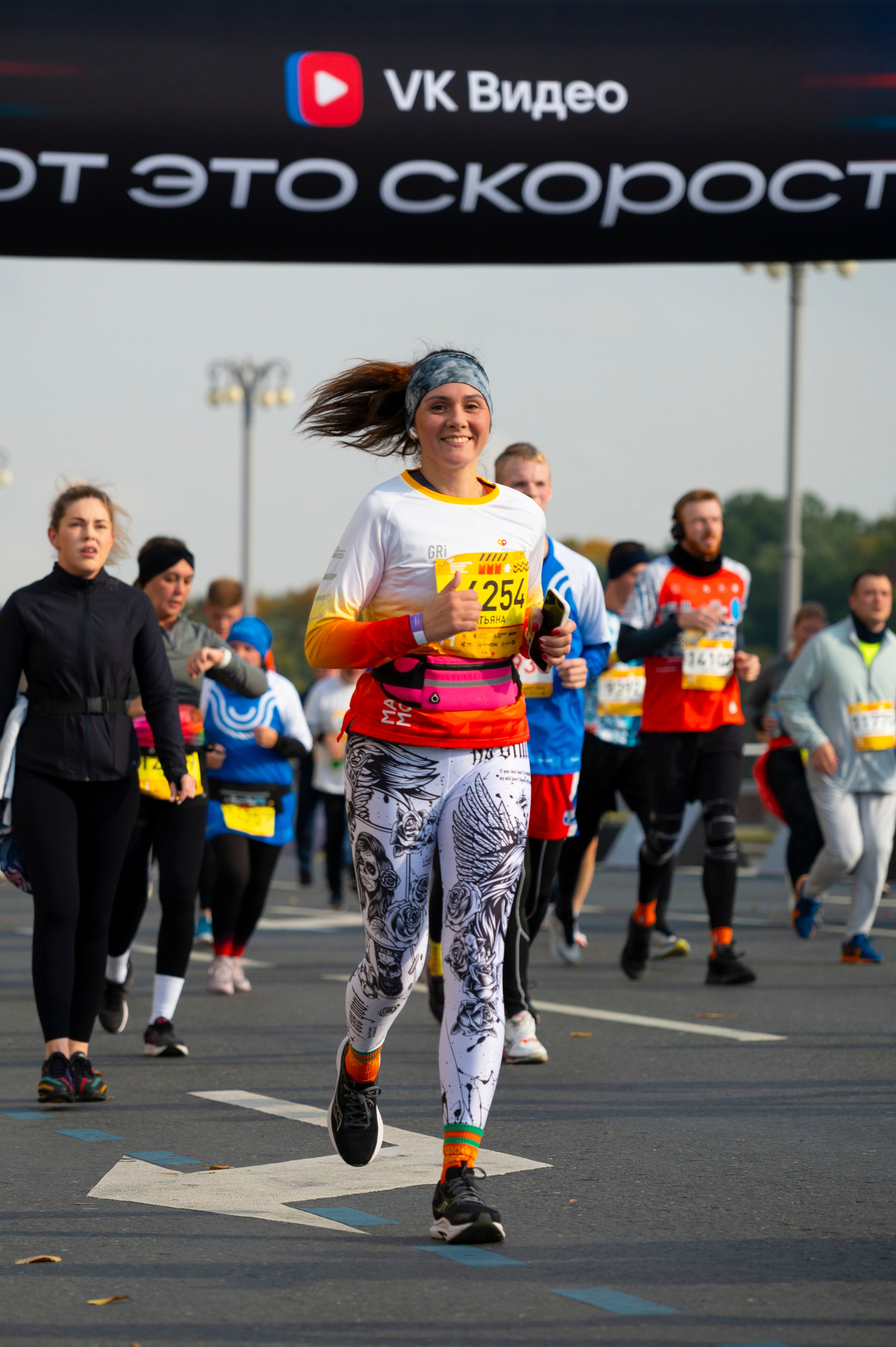 Спортивные мероприятия: Московский марафон 2024. Фотограф Михаил Волков