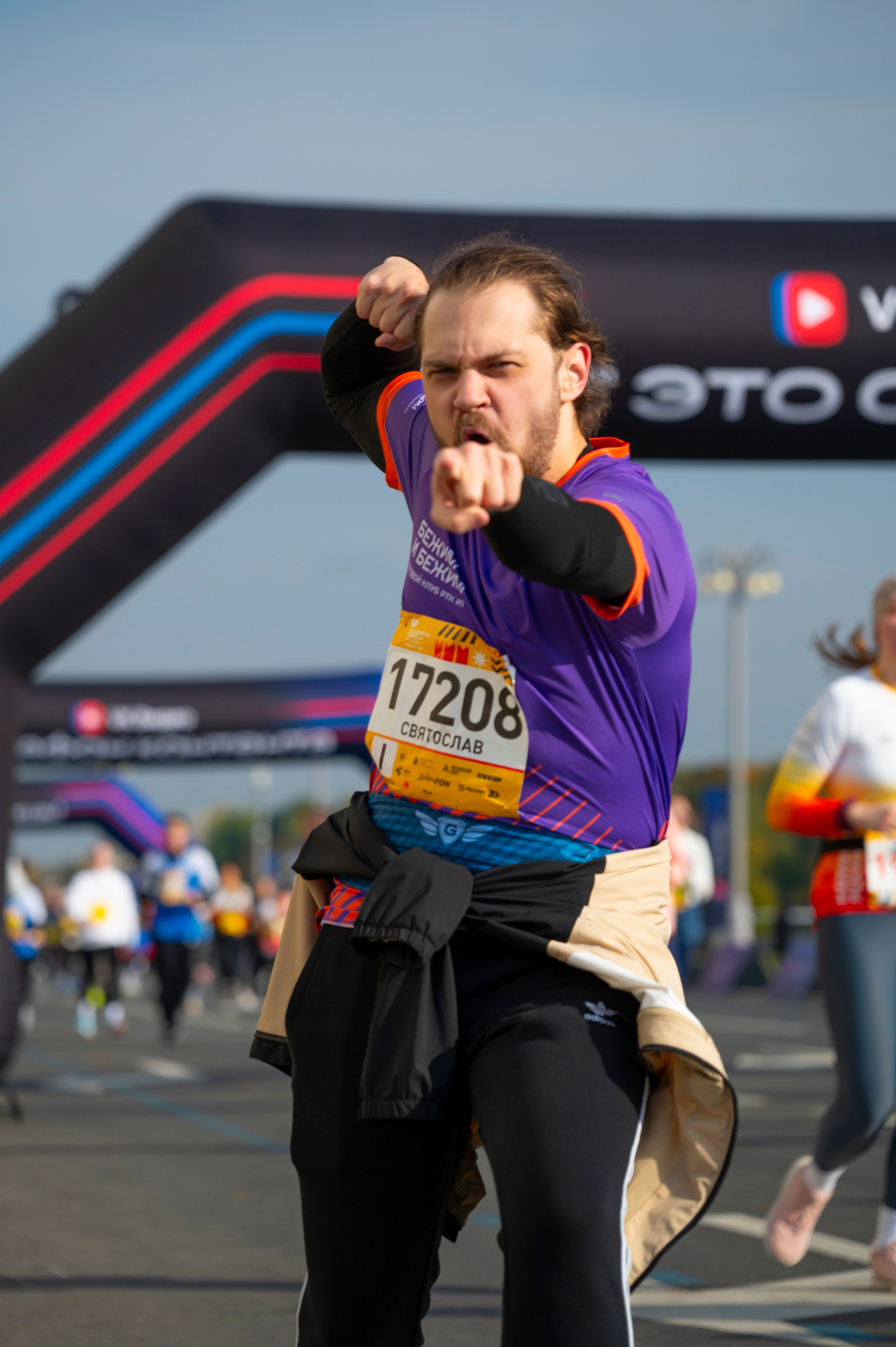 Спортивные мероприятия: Московский марафон 2024. Фотограф Михаил Волков