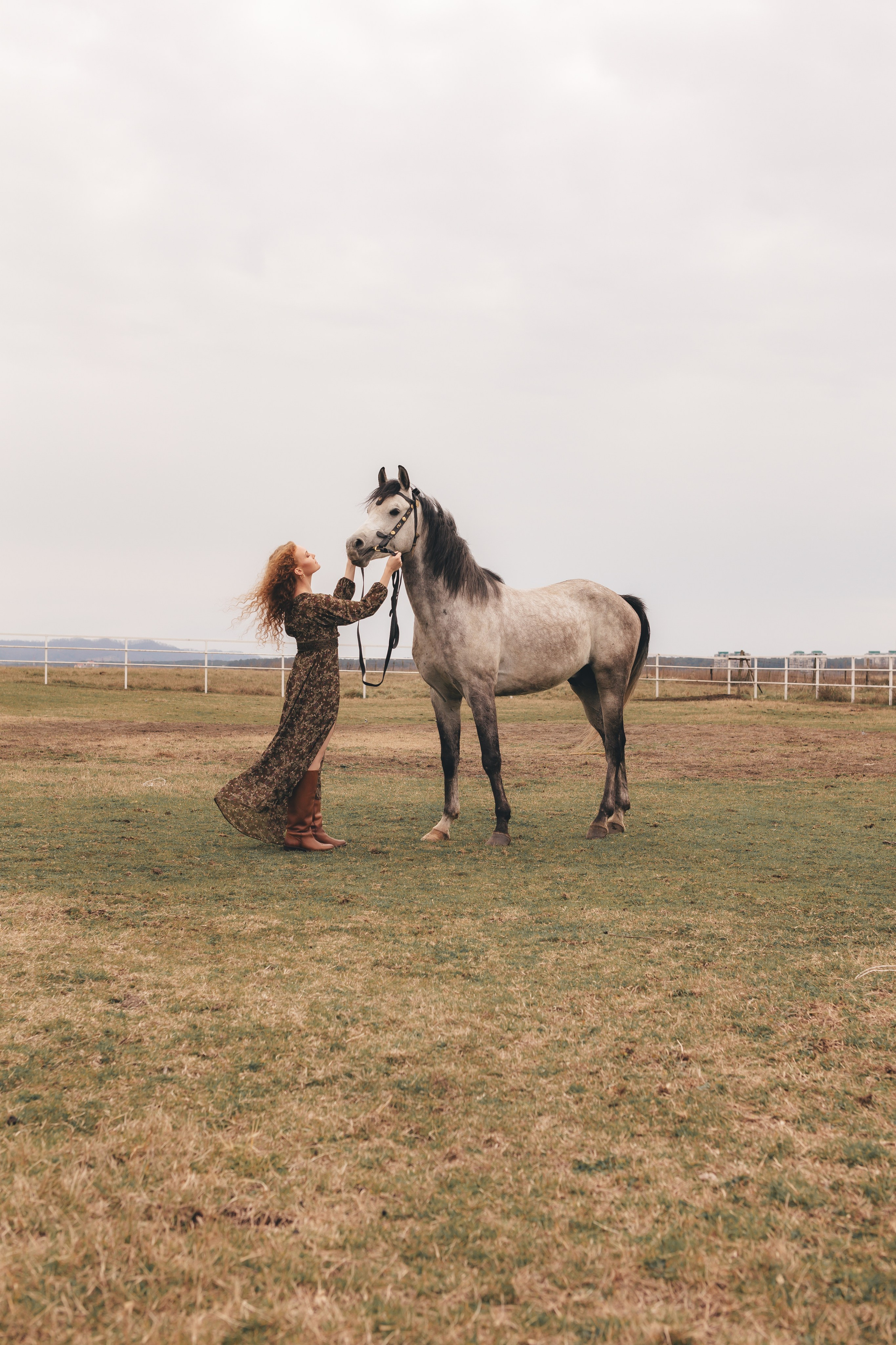 Фотосессия с лошадью. Семейный и художественный фотограф в Тюмени Юлия Логинова