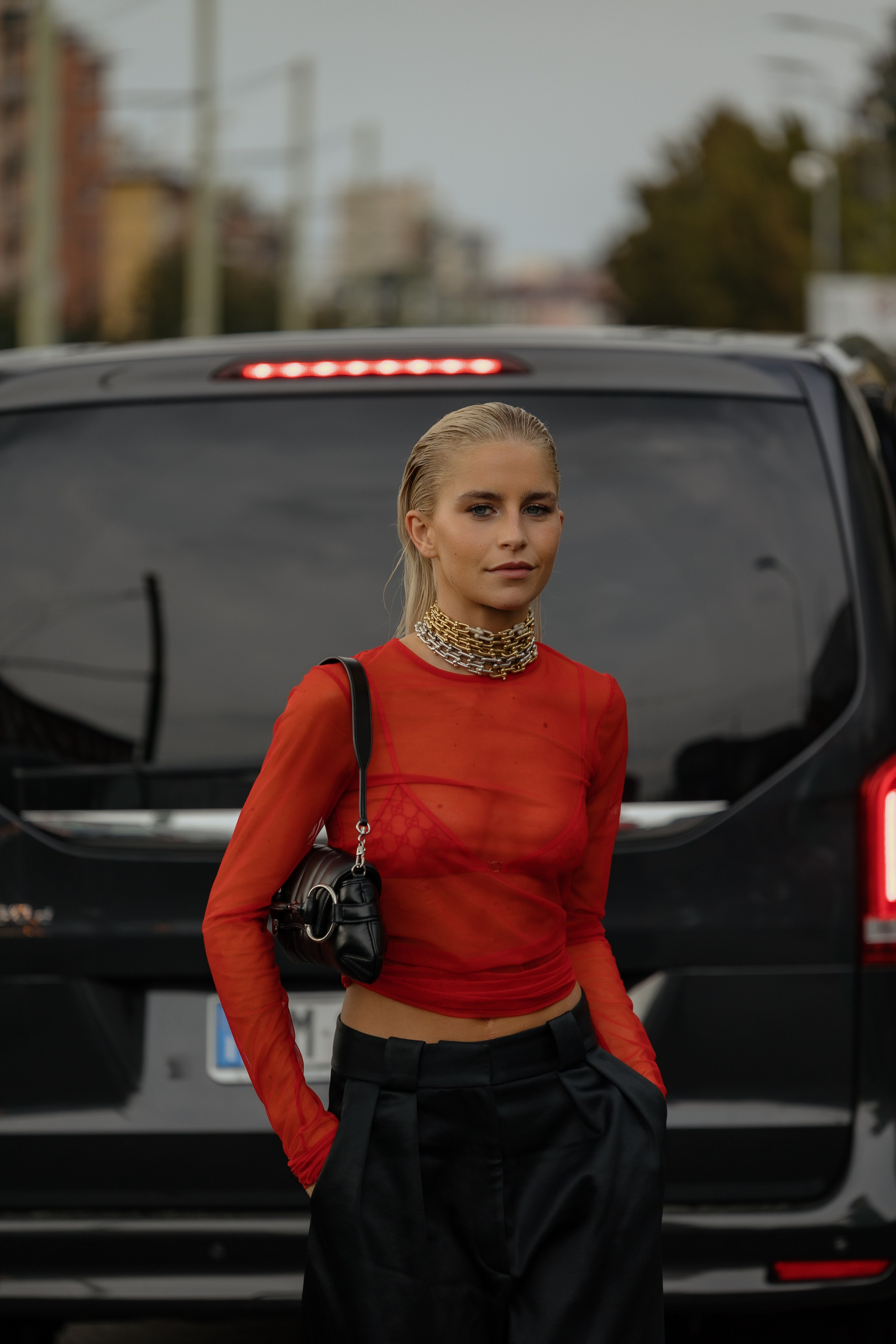 MFW SPRING/SUMMER 2024 GUCCI. Photographer in Milan Ivan Goncharov