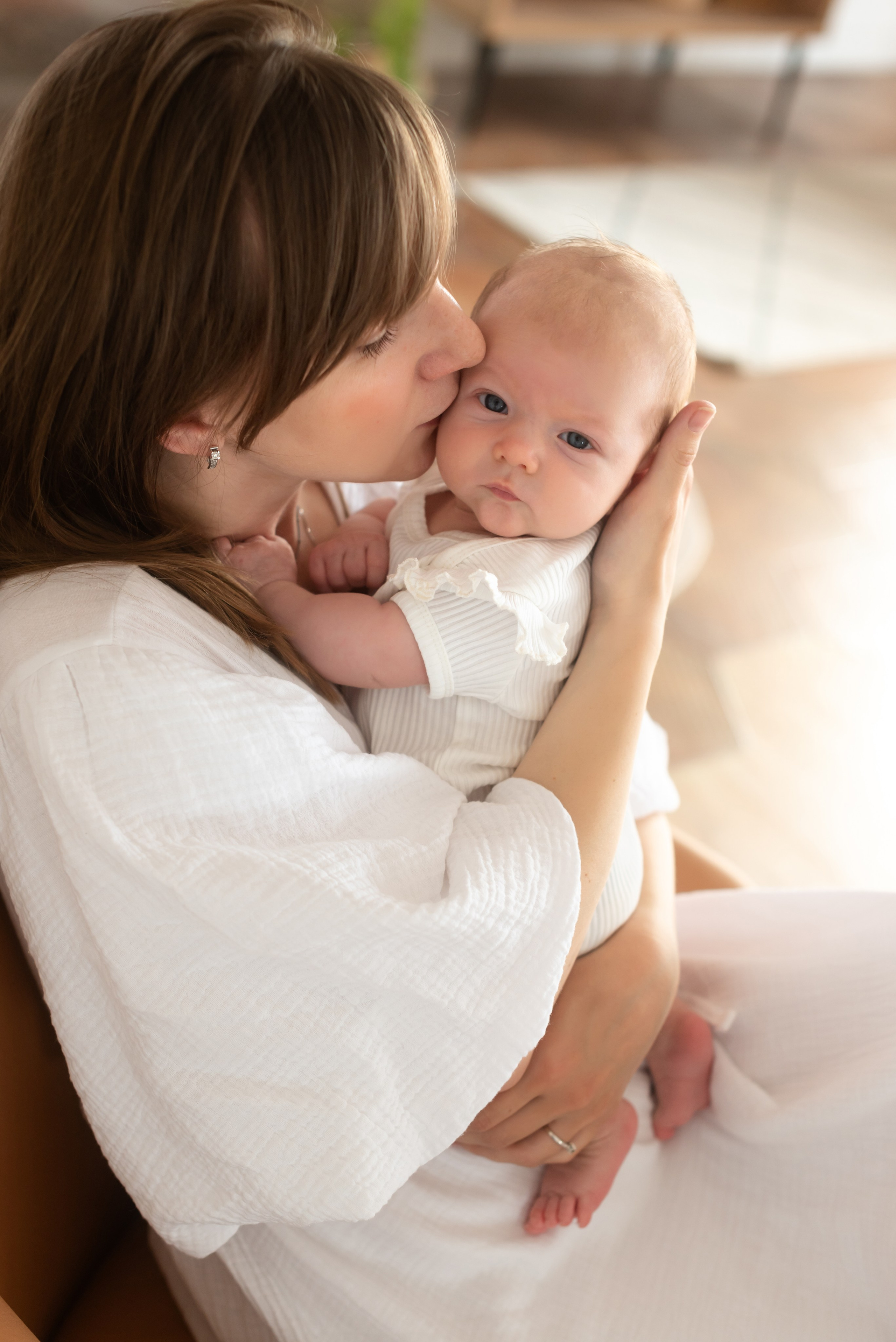 Сестренки. Фотограф новорожденных Елена Панова