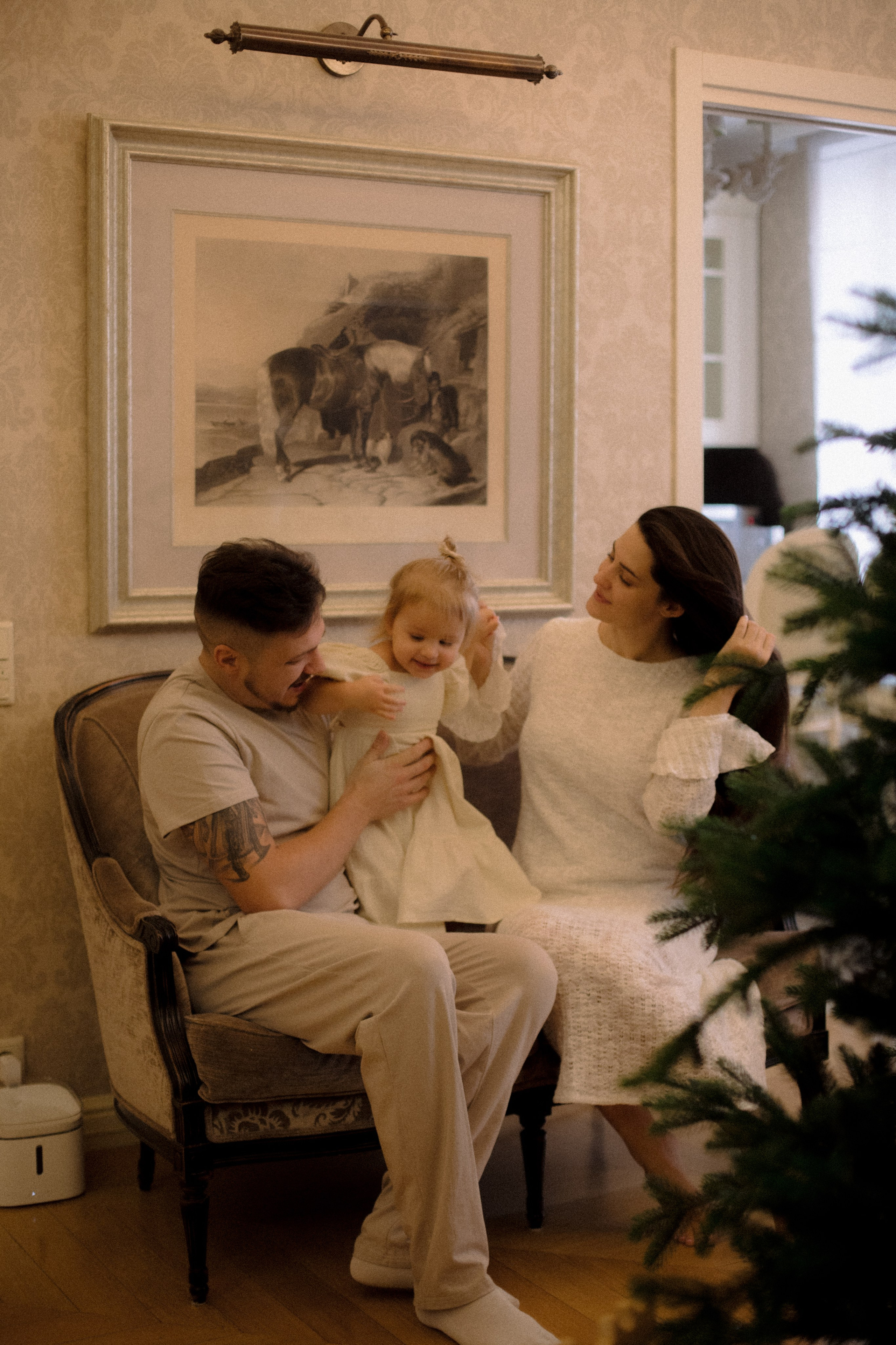 Женя + Илья + Василиса. Семейный и детский фотограф Юлия Шох