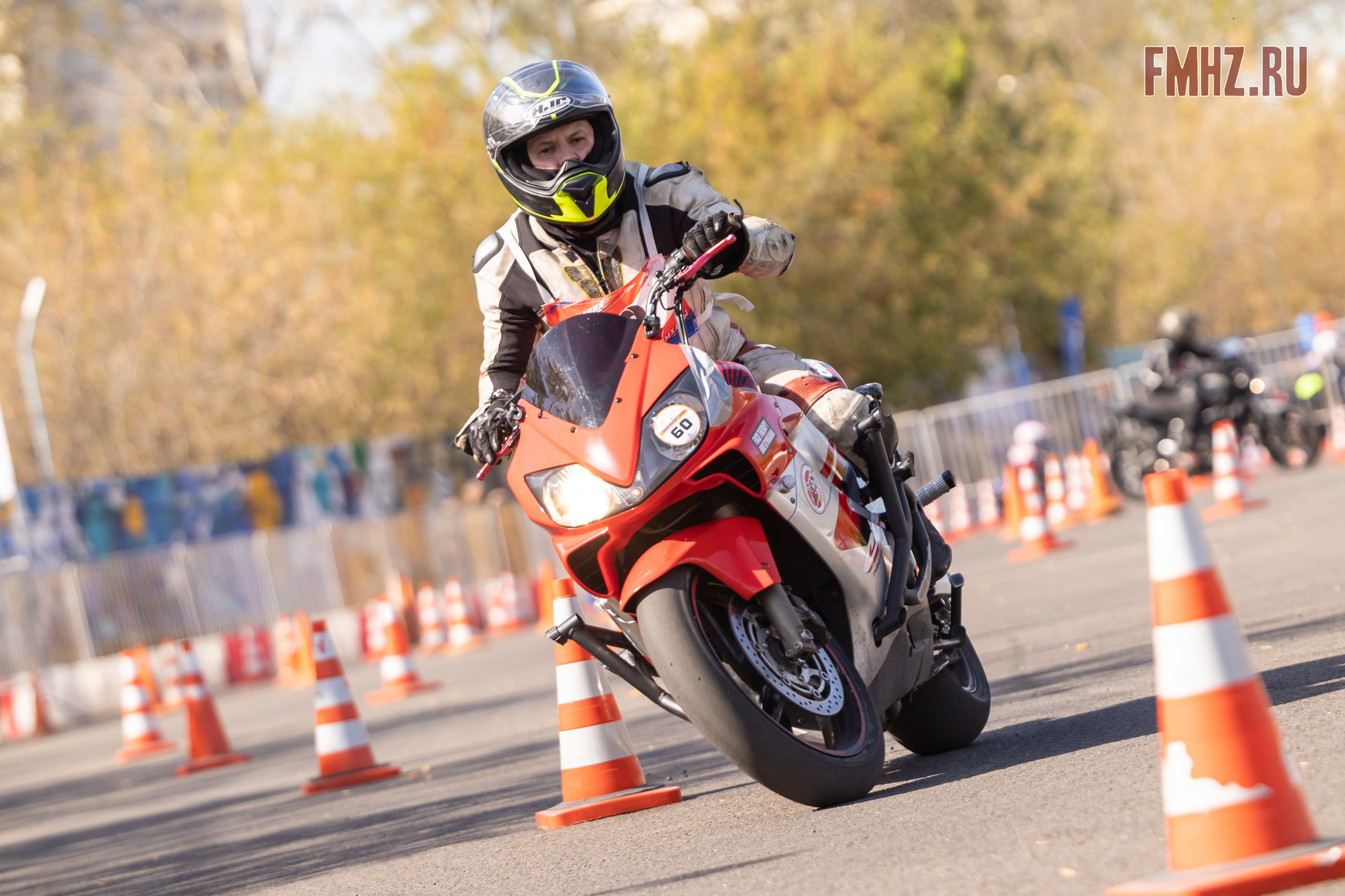 Соревнования по мотоджимхане на площадке Мосгортранс 15.09.2024. Фотограф Владимир Охрименко