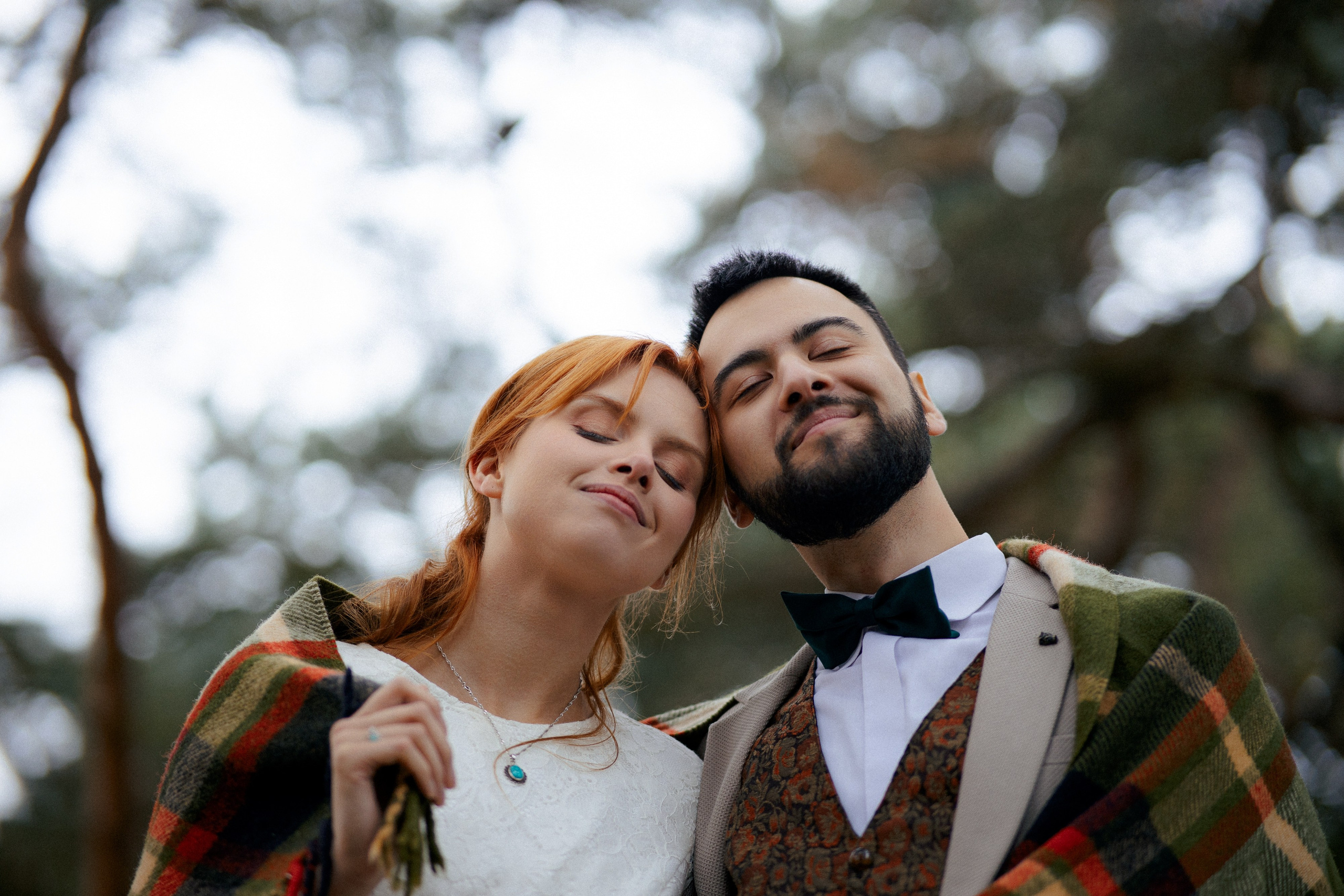Ślubna sesja zdjęciowa w plenerze. Свадебный фотограф Варшава Лодзь Польша Елена Юцова
