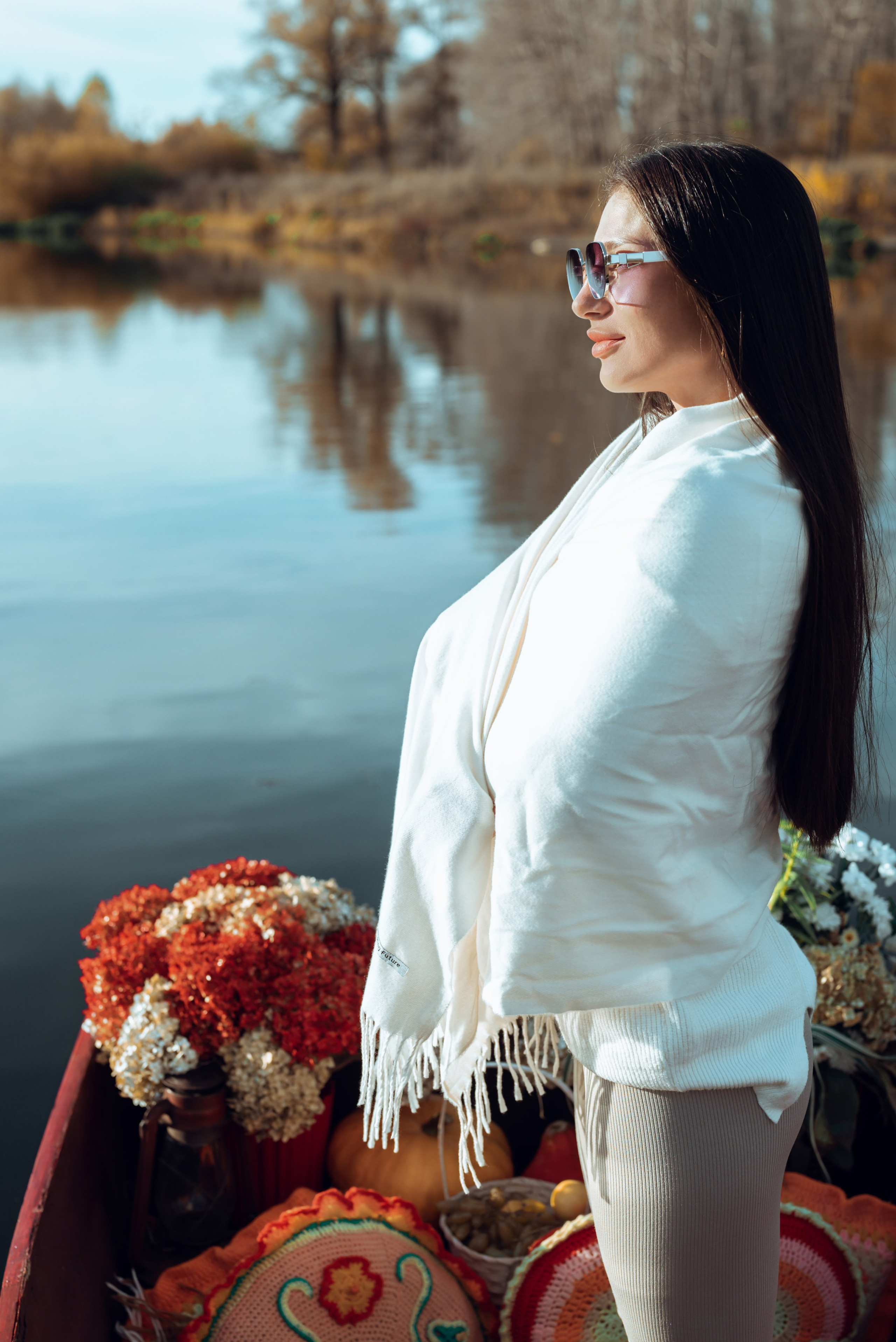 Фотопроект с осенней лодкой. Фотограф в городе Салават
