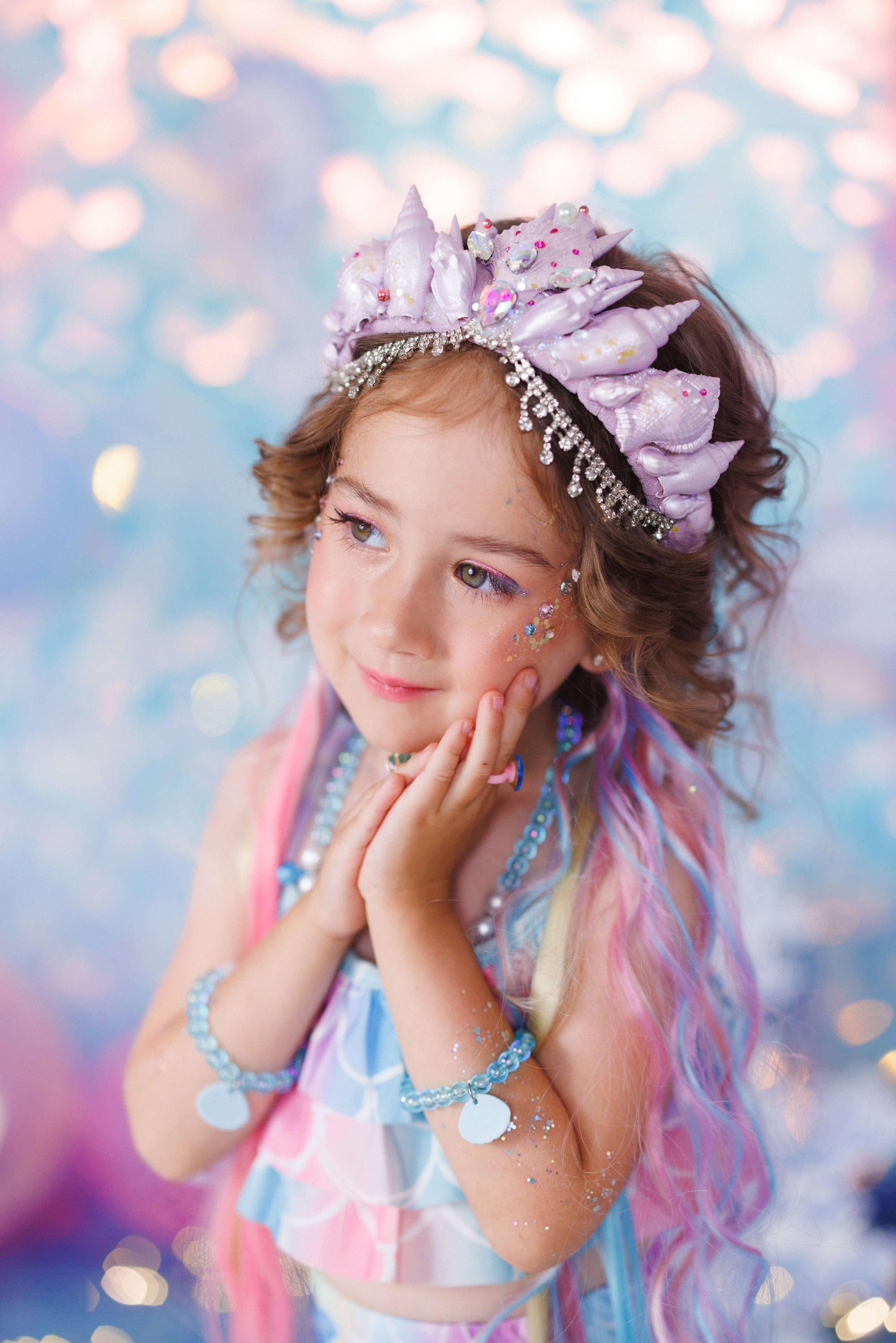 Детская фотосессия в образе «РУСАЛОЧКА», город Краснодар. Семейный и детский фотограф в Краснодаре Анна Трашкова