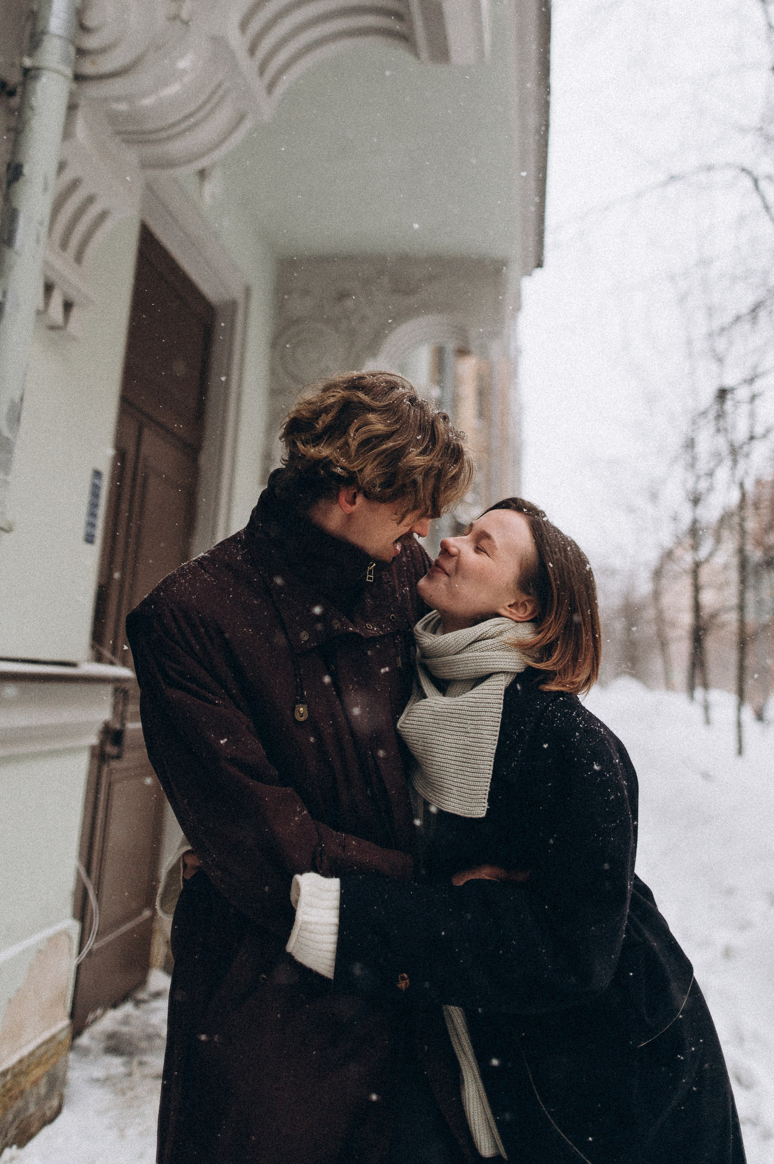 Снежная лав стори. Фотограф ПИТЕР СПБ Надежда Баранова
