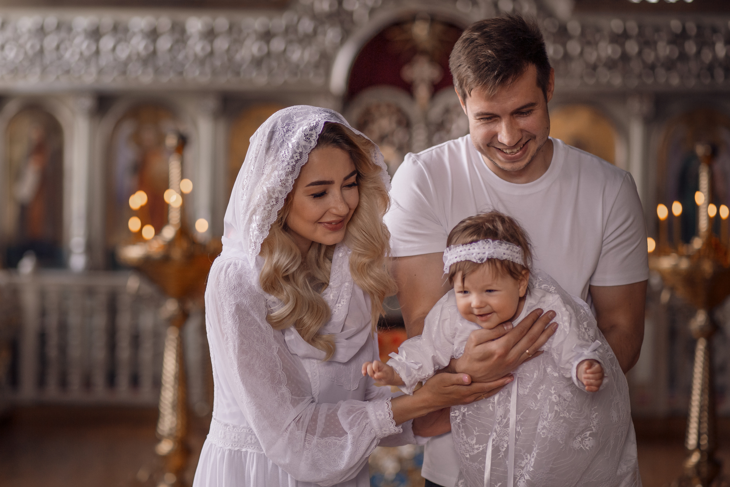 Фотосессия таинства Крещения в Ташкенте. Фотограф на Крещение и Венчание в Ташкенте