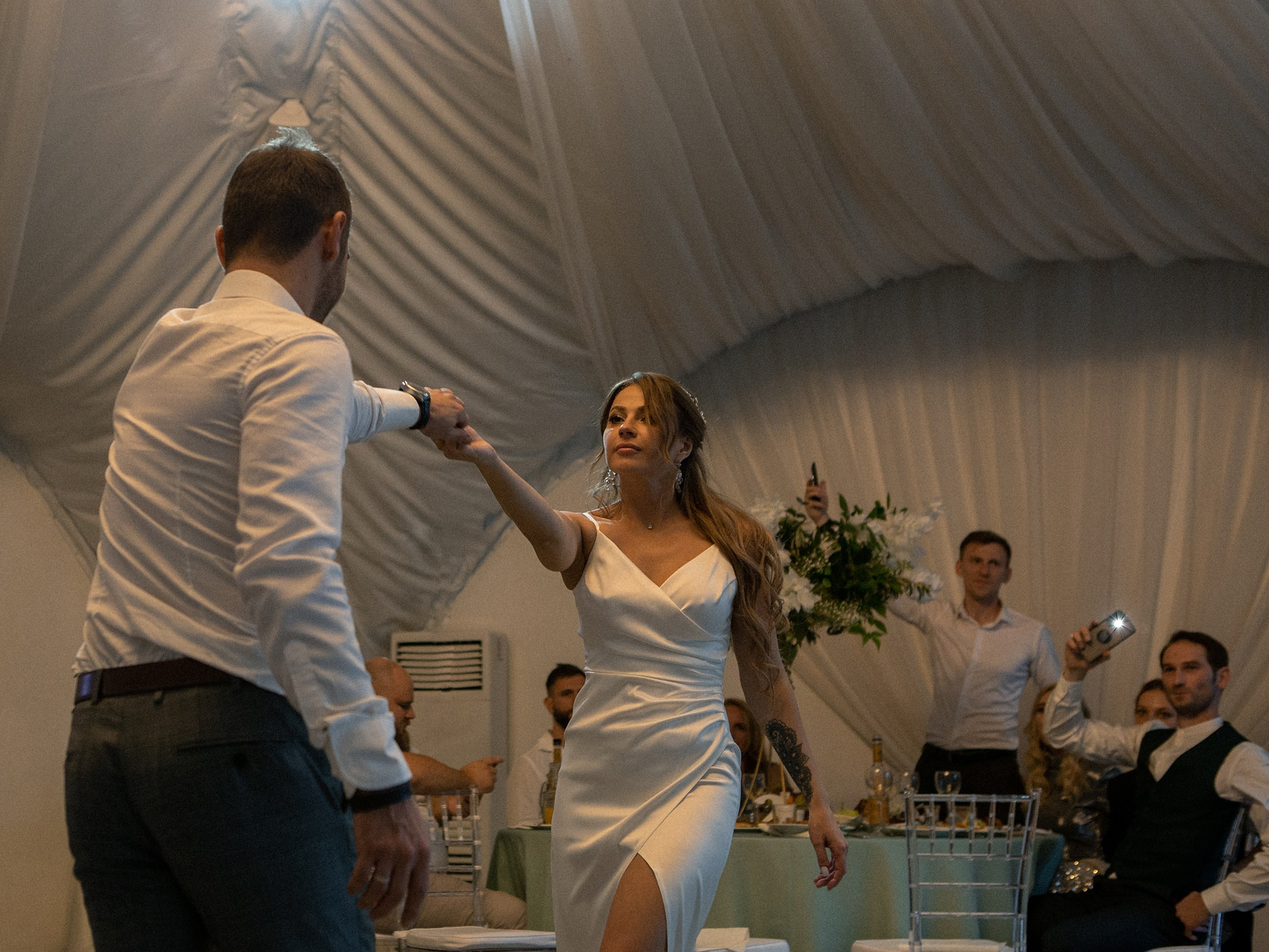 Свадьба с гостями. Свадебный и портретный фотограф Москва