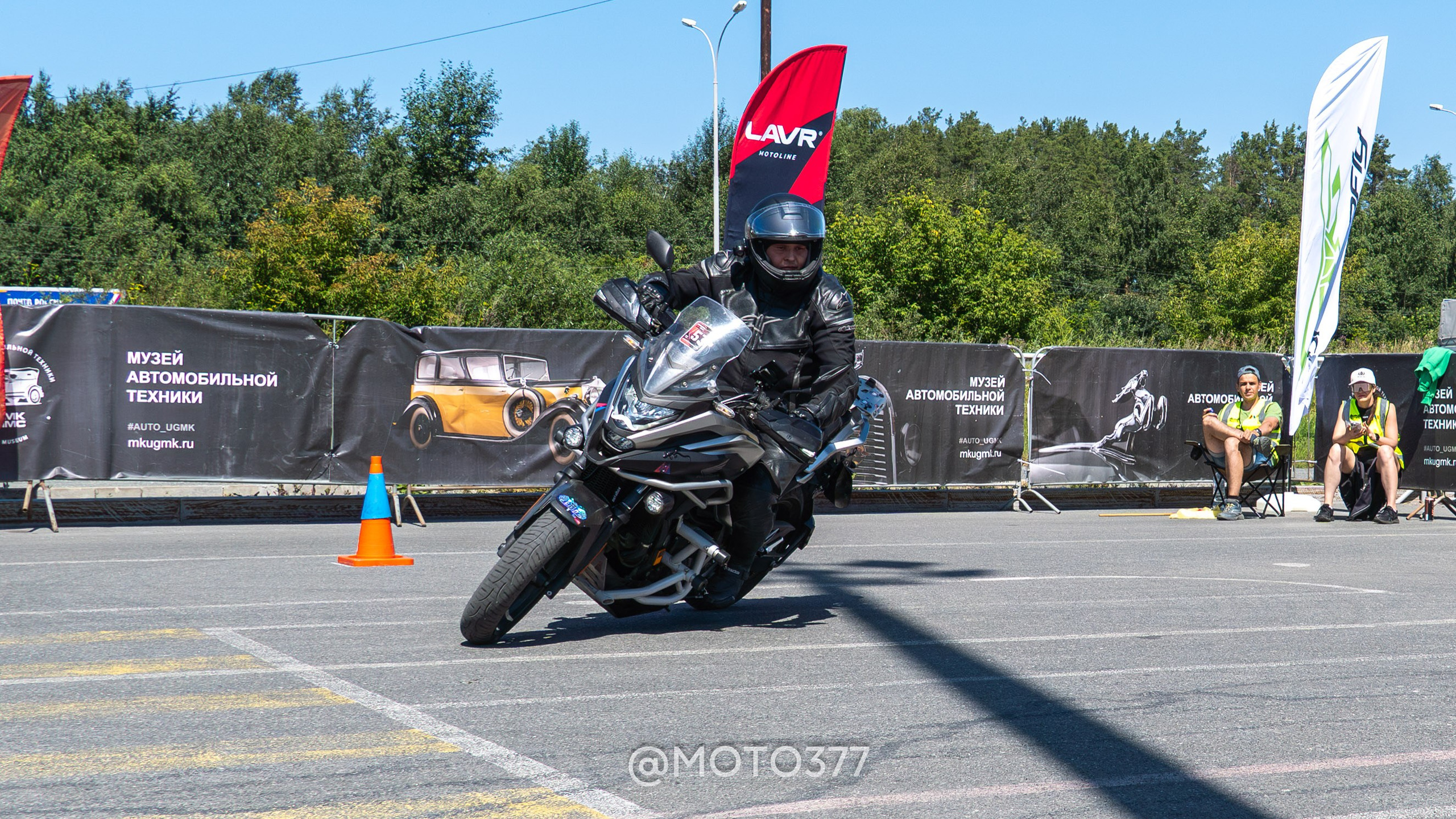 Motogymkhana CUP 1 Ekat 2025. Moto377