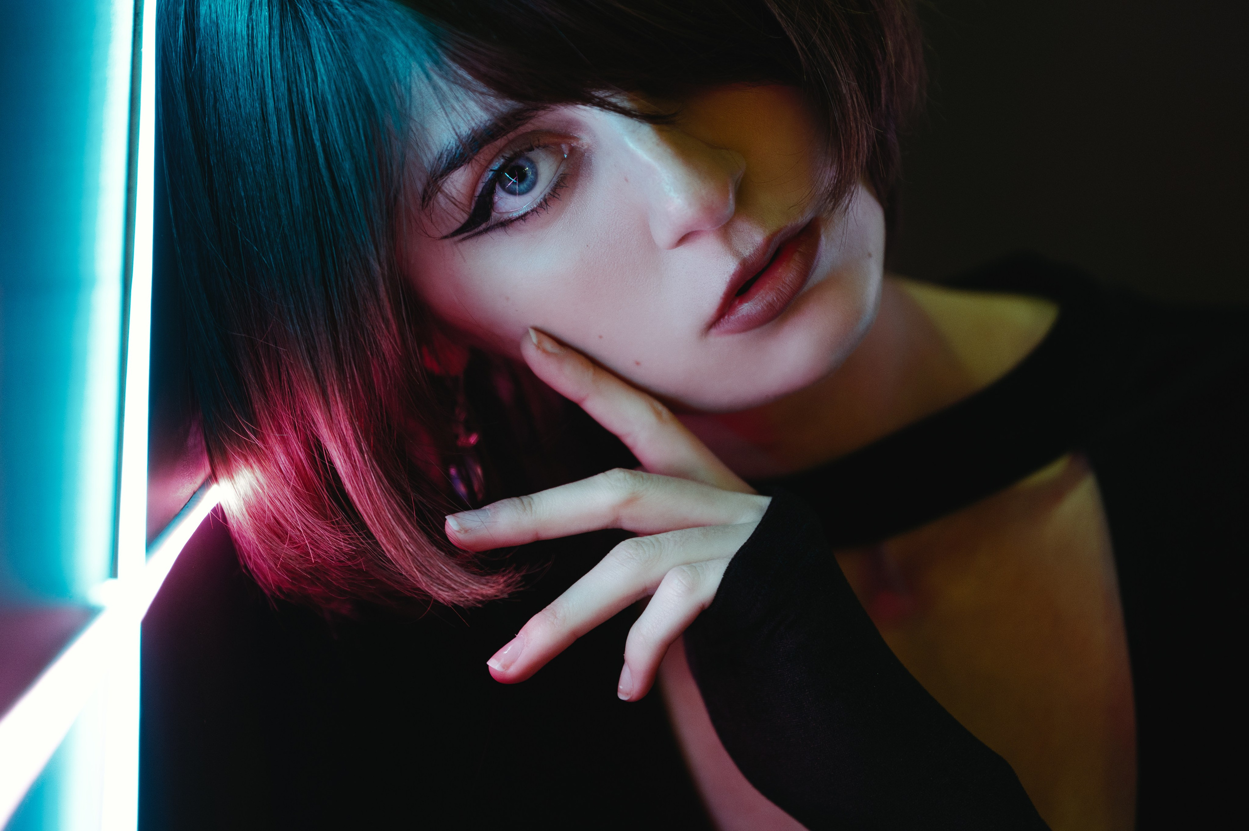 Магия ночных огней. Профессиональная фотосессия в Краснодаре | Фотограф Денис Труфанов