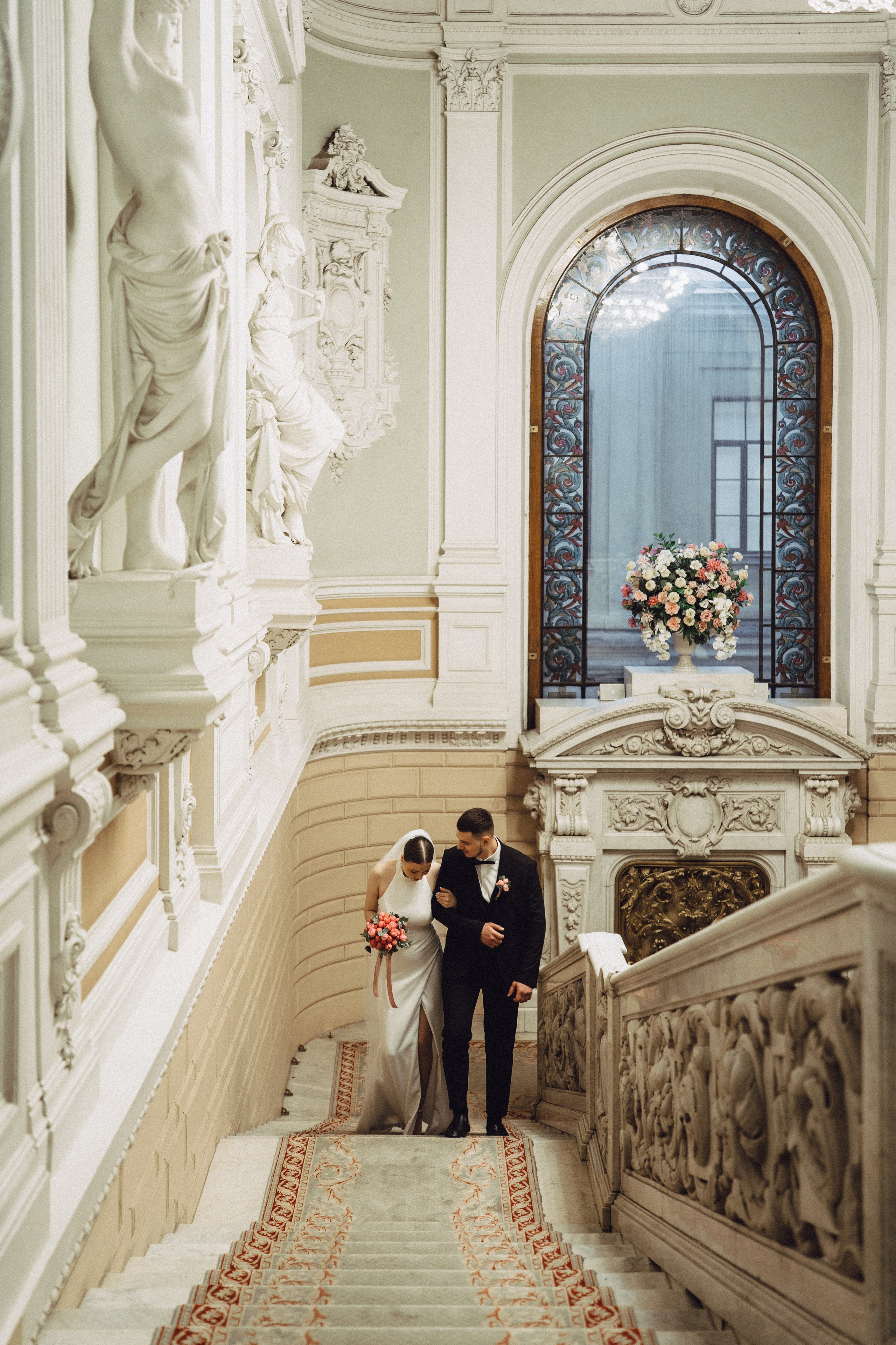 СВАДЕБНАЯ СЬЕМКА В ПЕВОМ ДВОРЦЕ БРАКОСОЧЕТАНИЯ. Профессиональный фотограф, Санкт-Петербург — Виктория Богомолова