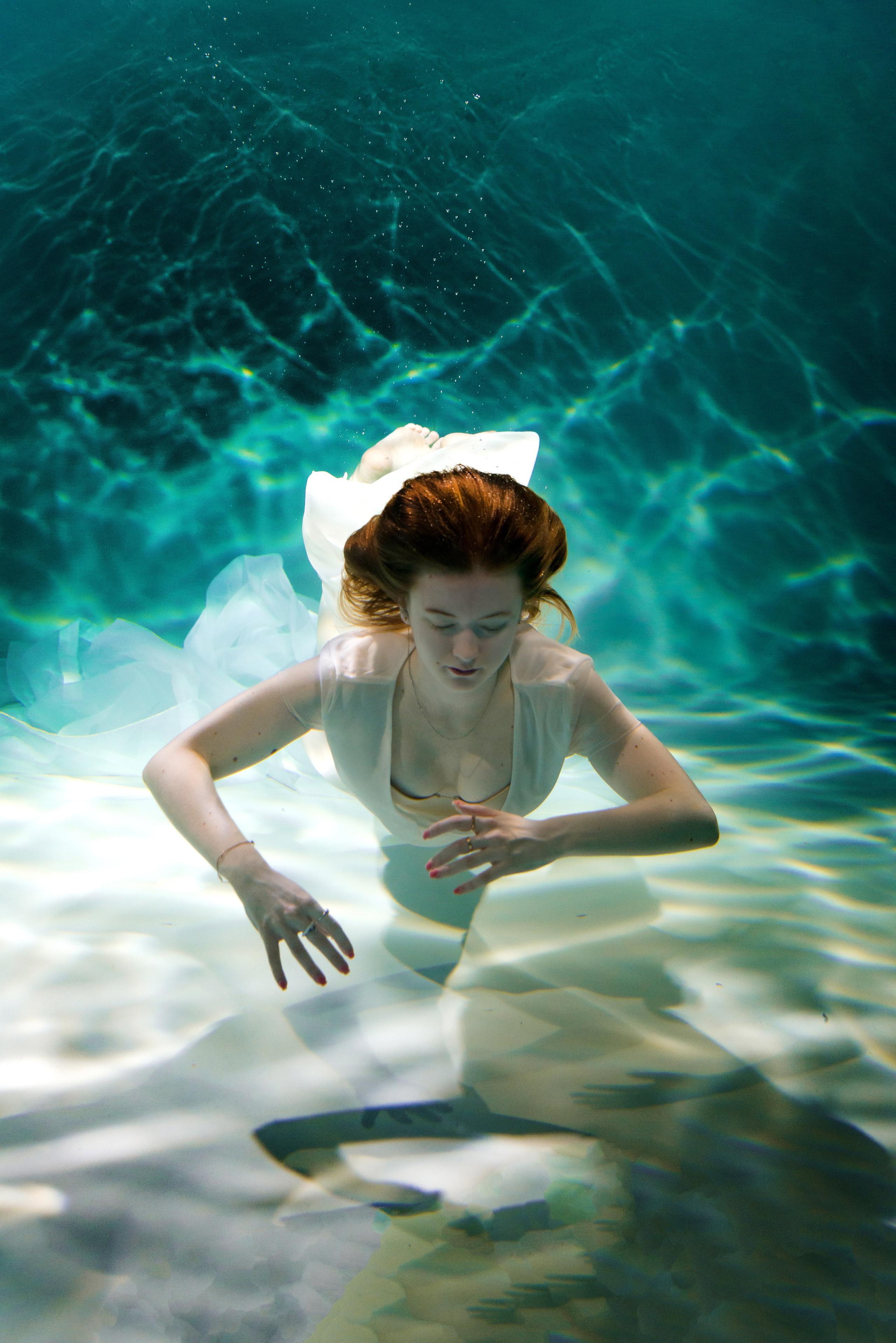 Под водой. Фотограф и дизайнер в Москве Екатерина Лобачева