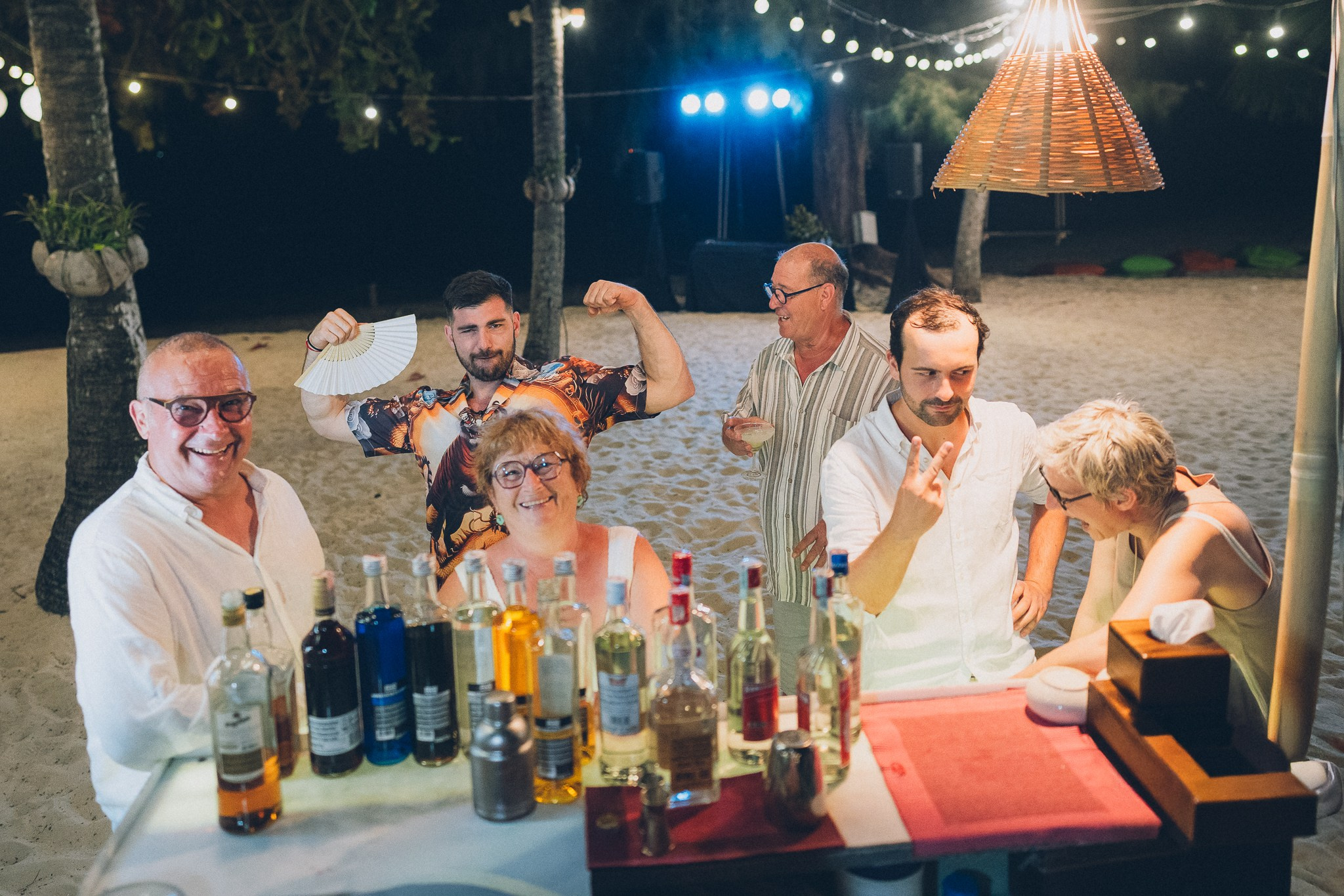 Luxury Beach Wedding Reception
