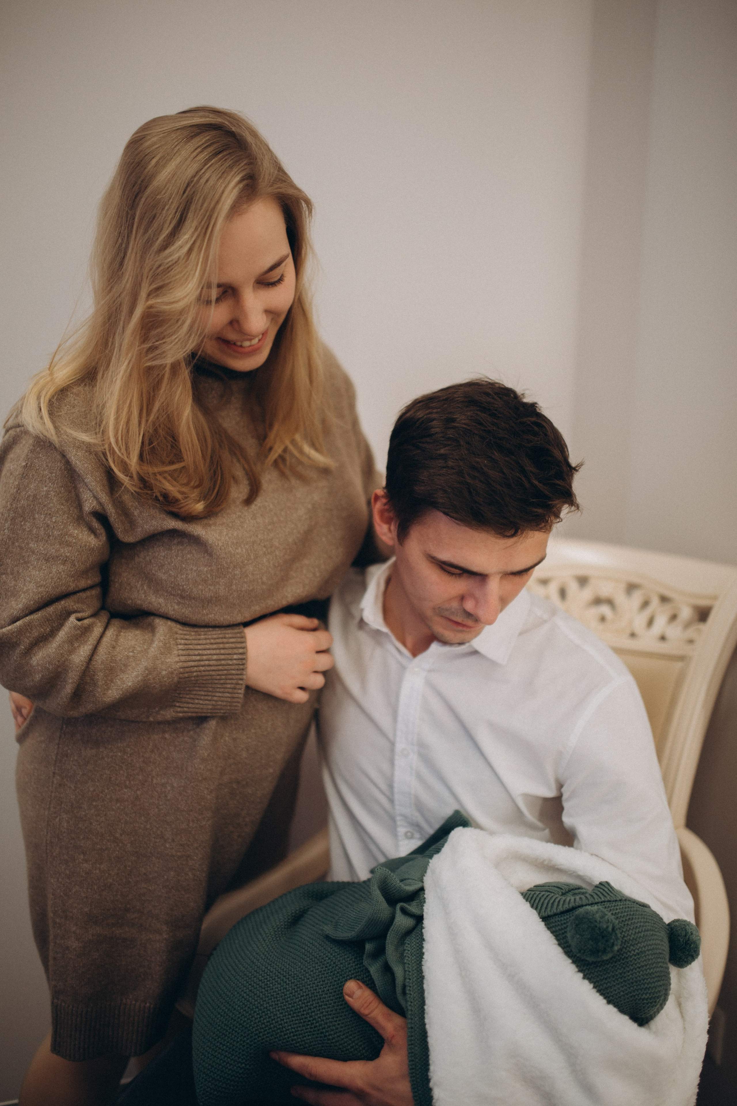 Выписка из роддома. Семейный и детский фотограф в Москве Антонина Смирнова