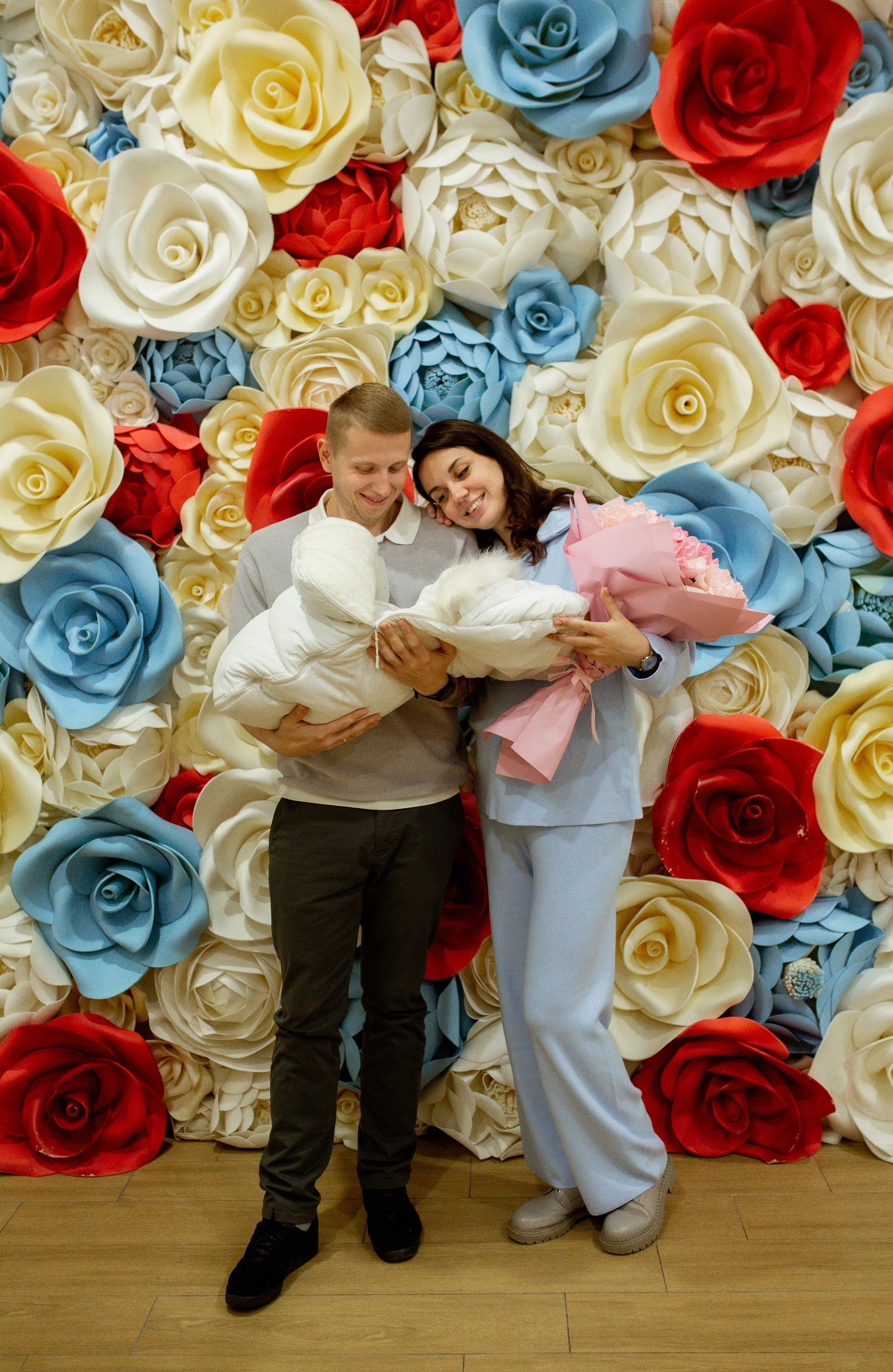 Выписка из роддома. Семейный и детский фотограф в Москве Антонина Смирнова