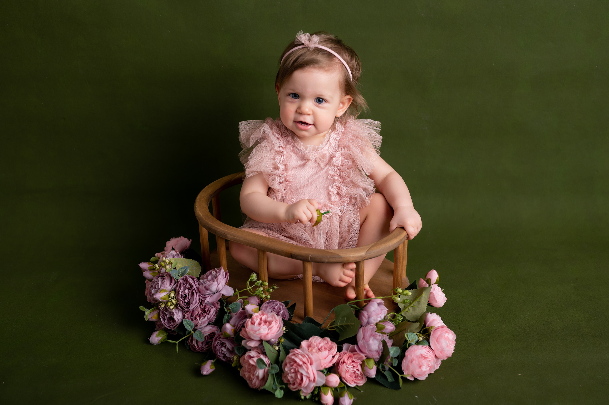 Фотосессия на годик для девочки. Фотосессия на годик в Москве. Фотограф годовасия