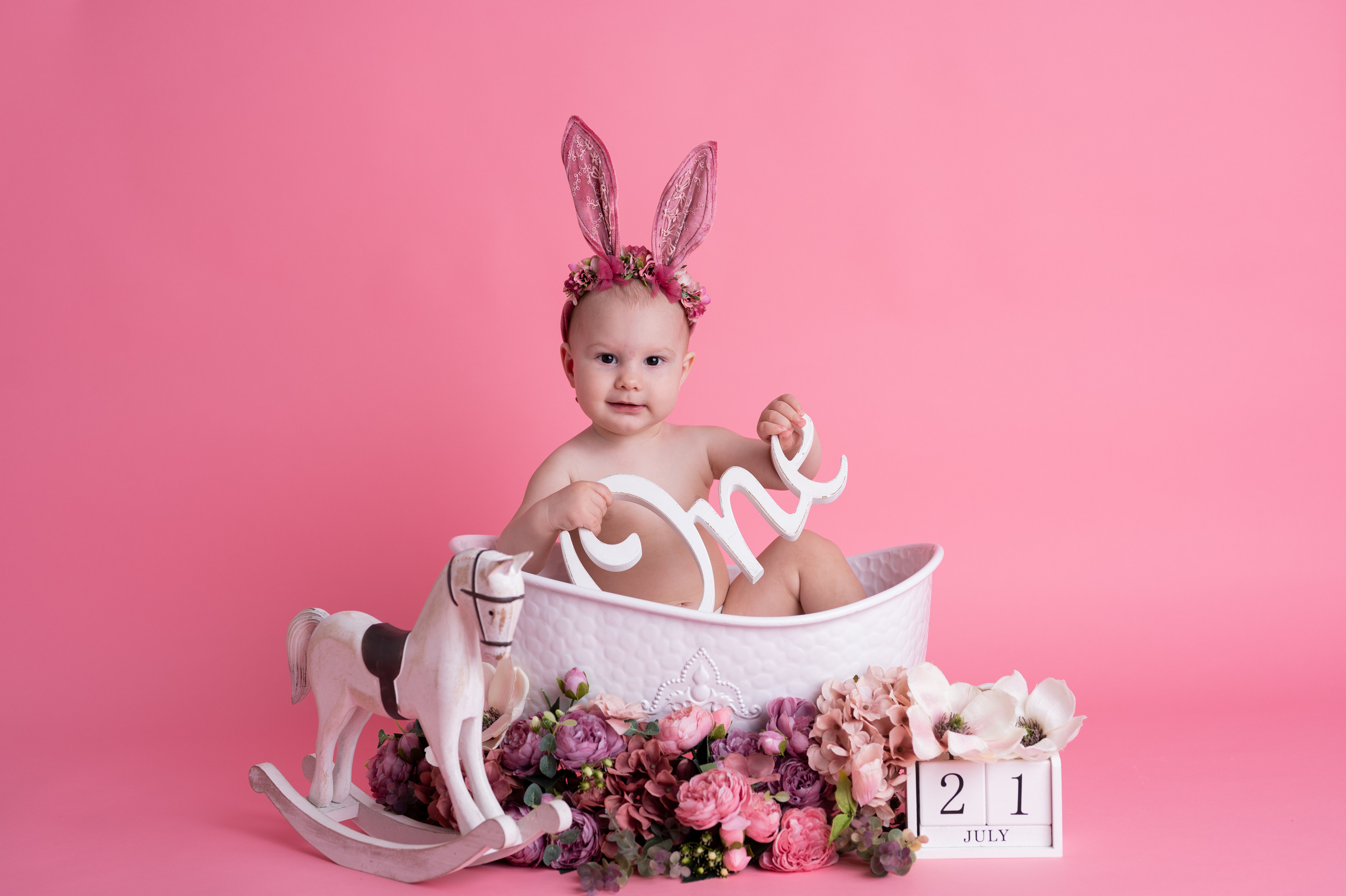 Фотосессия на годик для девочки. Фотосессия на годик в Москве. Фотограф годовасия