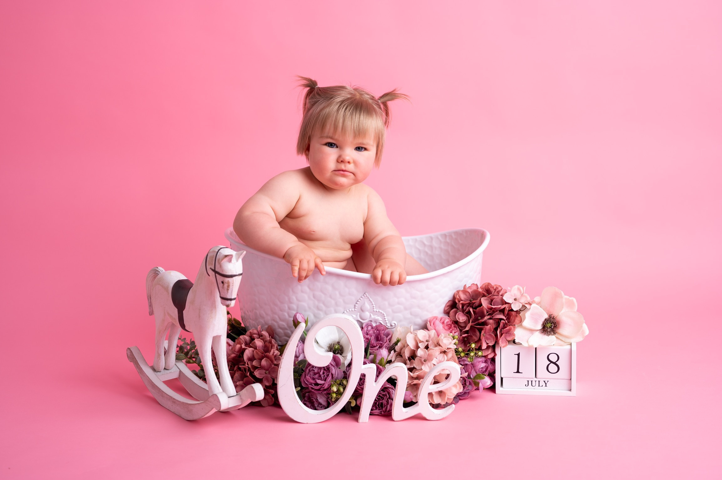 Фотосессия на годик для девочки. Фотосессия на годик в Москве. Фотограф годовасия