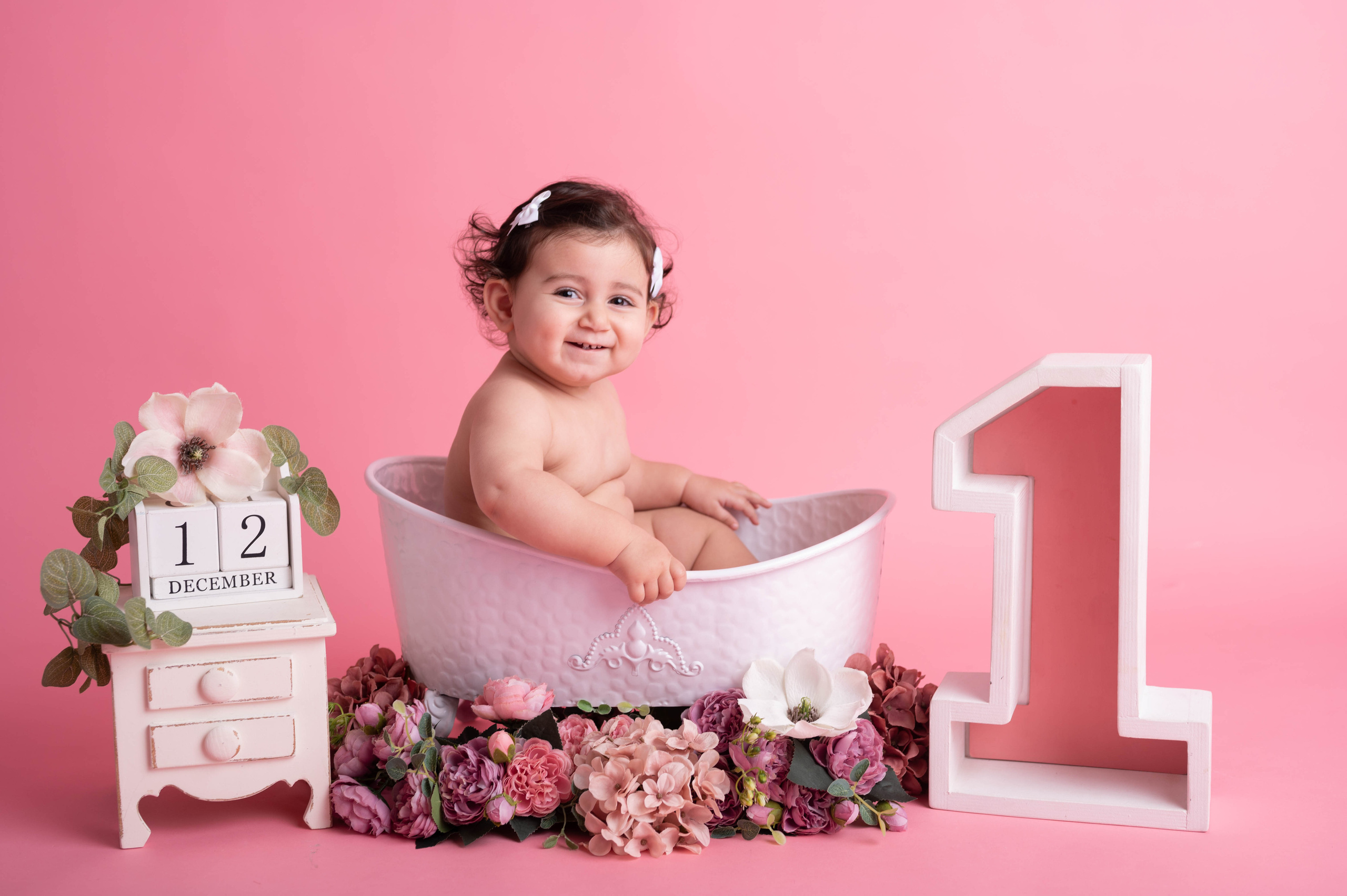 Фотосессия на годик для девочки. Фотосессия на годик в Москве. Фотограф годовасия