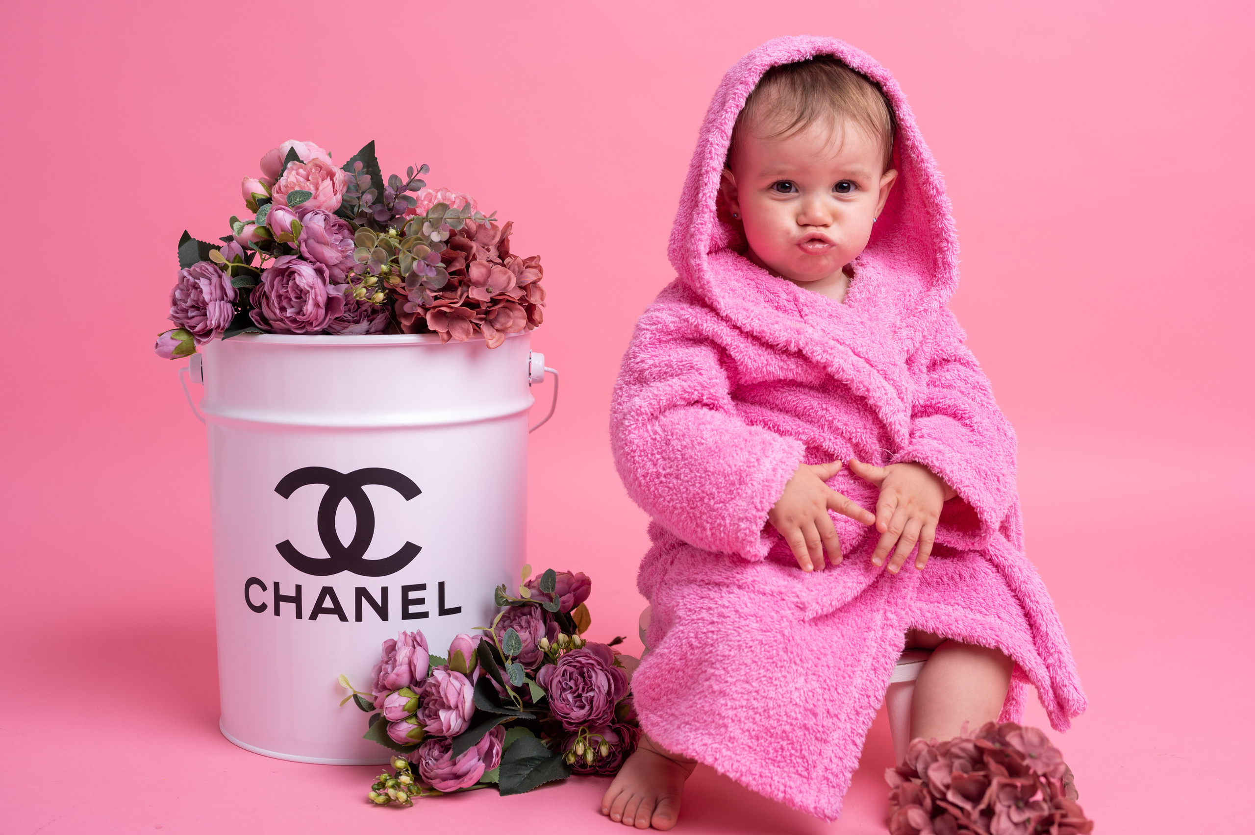 Фотосессия на годик для девочки. Фотосессия на годик в Москве. Фотограф годовасия