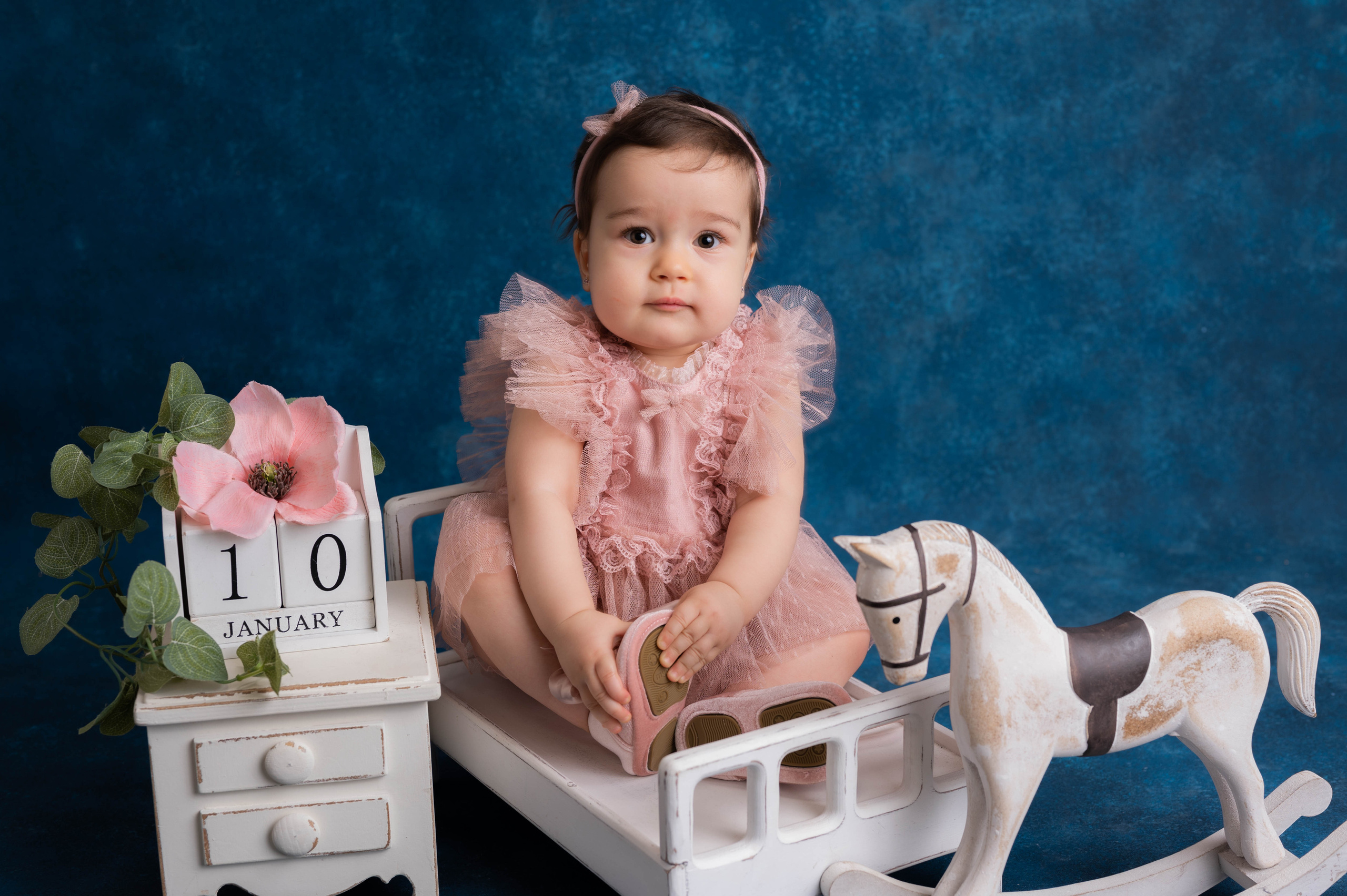 Фотосессия на годик для девочки. Фотосессия на годик в Москве. Фотограф годовасия