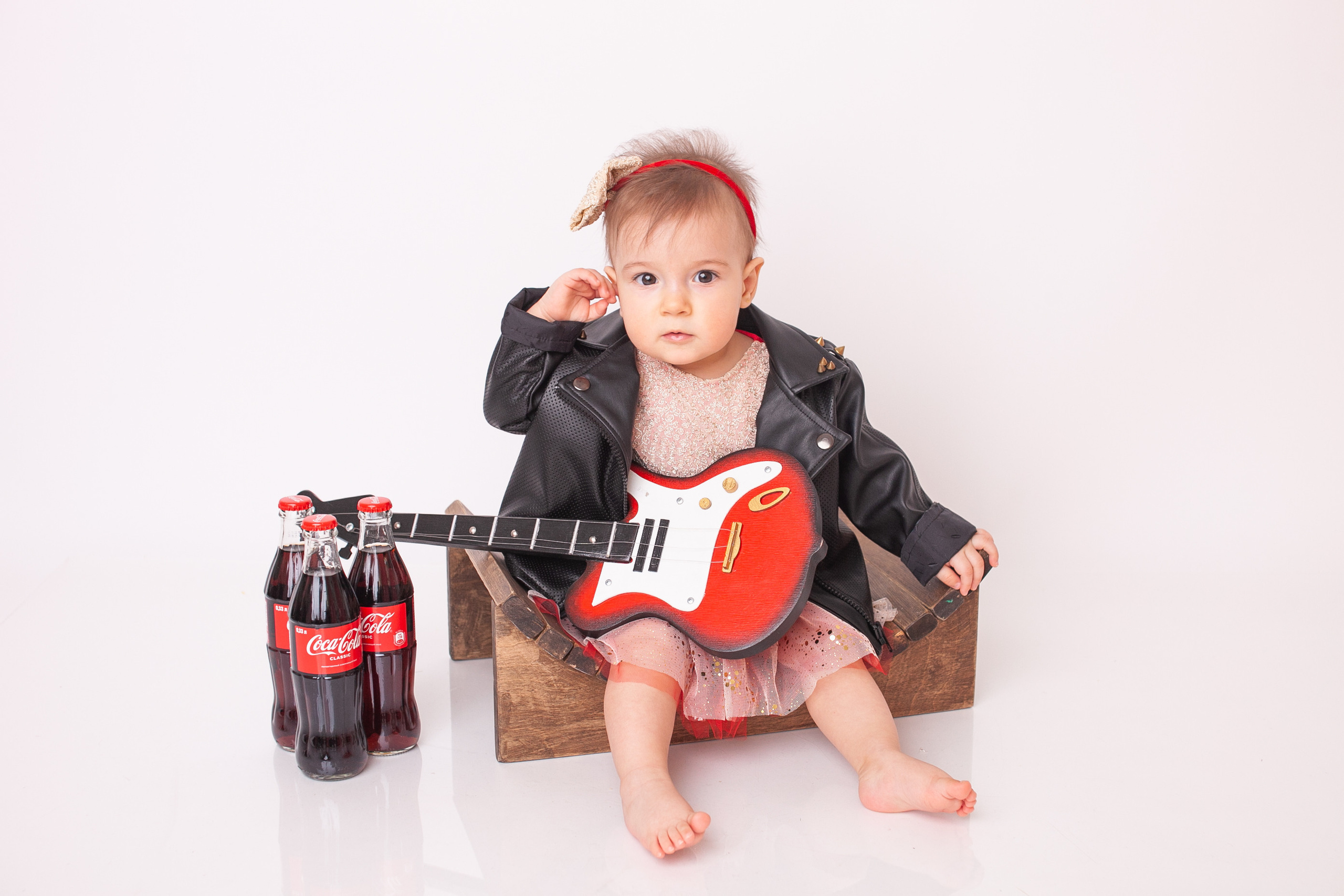 Фотосессия на годик для девочки. Фотосессия на годик в Москве. Фотограф годовасия