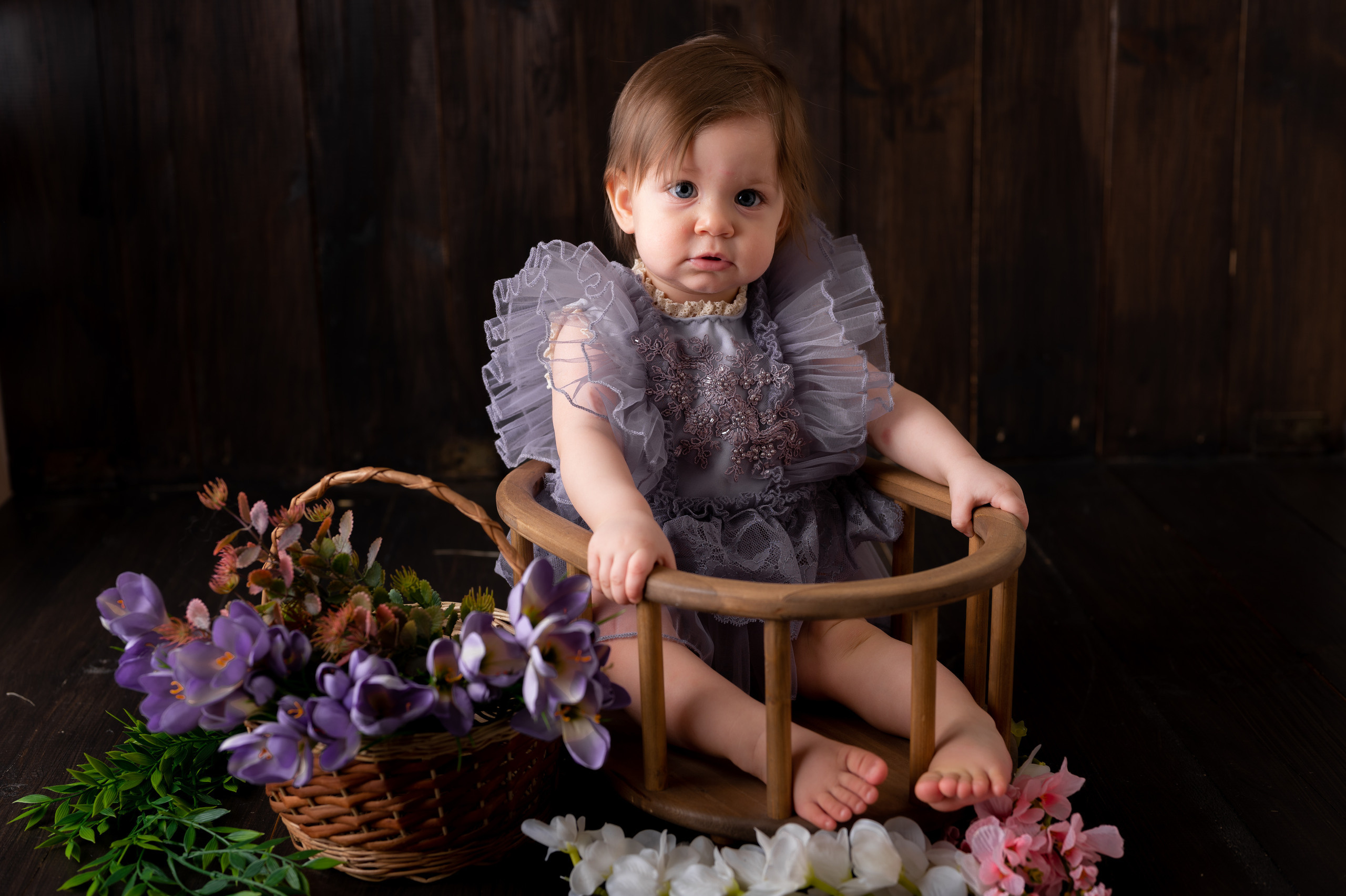 Фотосессия на годик для девочки. Фотосессия на годик в Москве. Фотограф годовасия